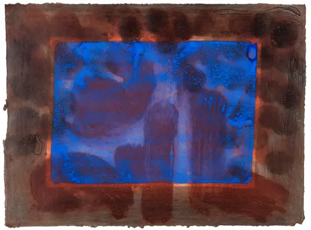 Howard Hodgkin (1932-2017) Blue Listening Ear (Heenk 73)