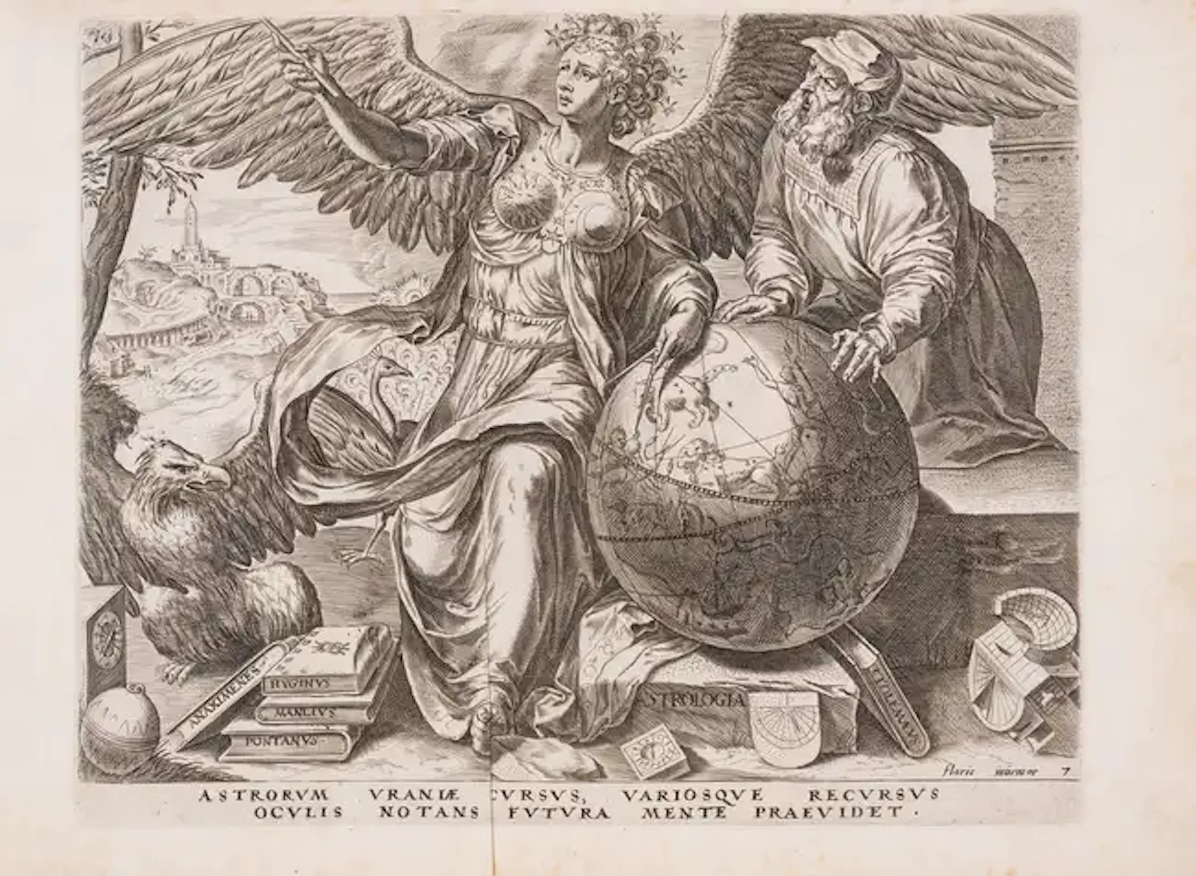 Cort (Cornelis) Seven Liberal Arts, after Frans Floris, series of