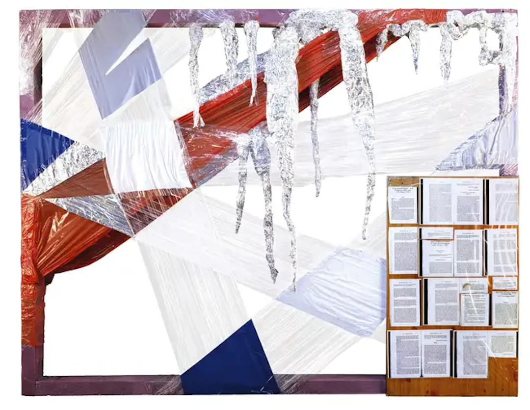 Thomas Hirschhorn (b.1957) Relief Abstrait No.825