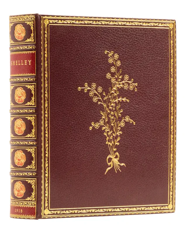 Shelley (Percy Bysshe) Lyrical Poems, one of 250 copies, this copy