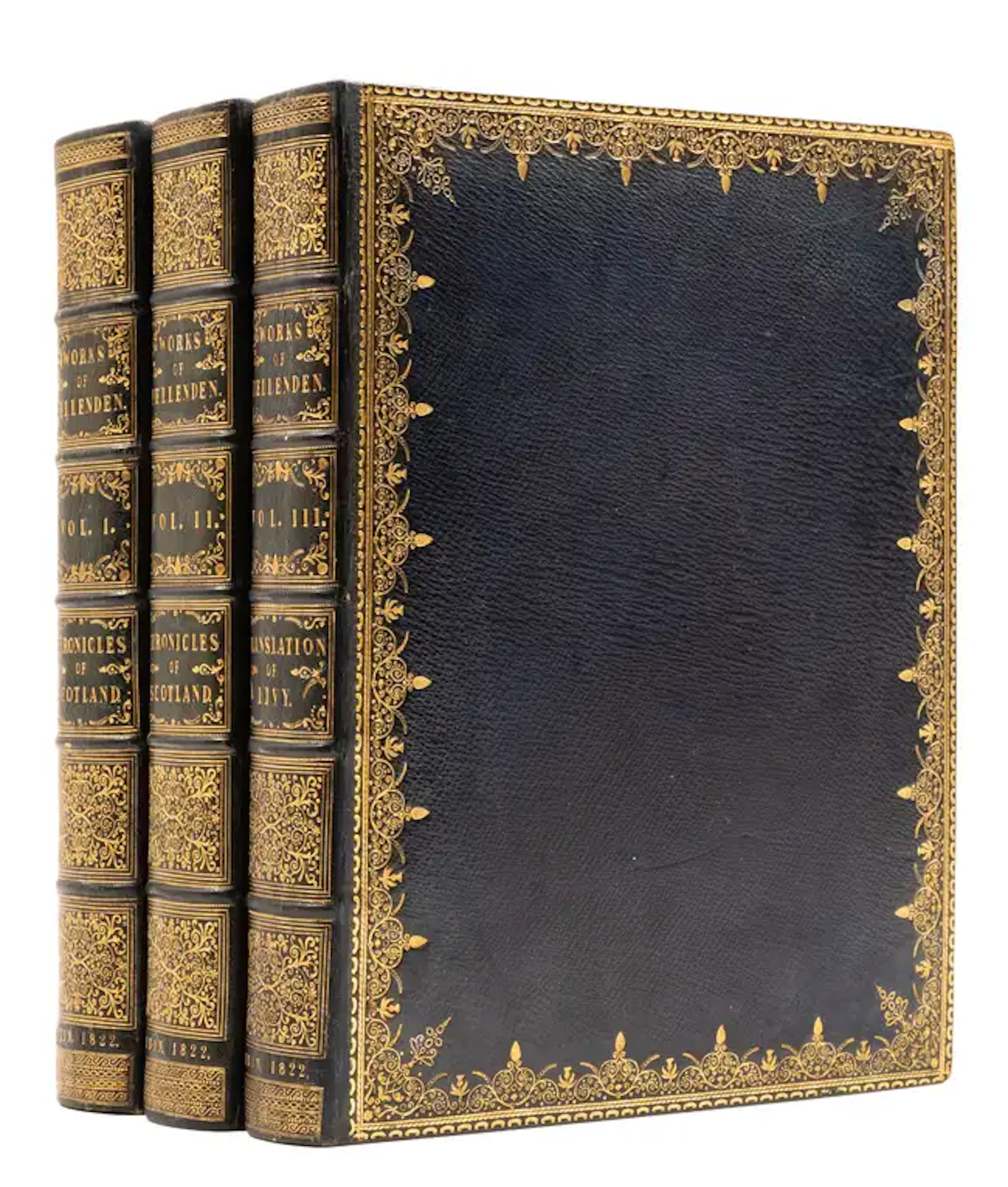 Bellenden (John) Works, 3 vol., comprising Chronicles of Scotland