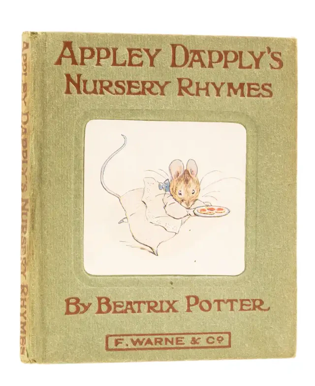 Potter (Beatrix) Appley Dapply's Nursery Rhymes, first edition, 1917.