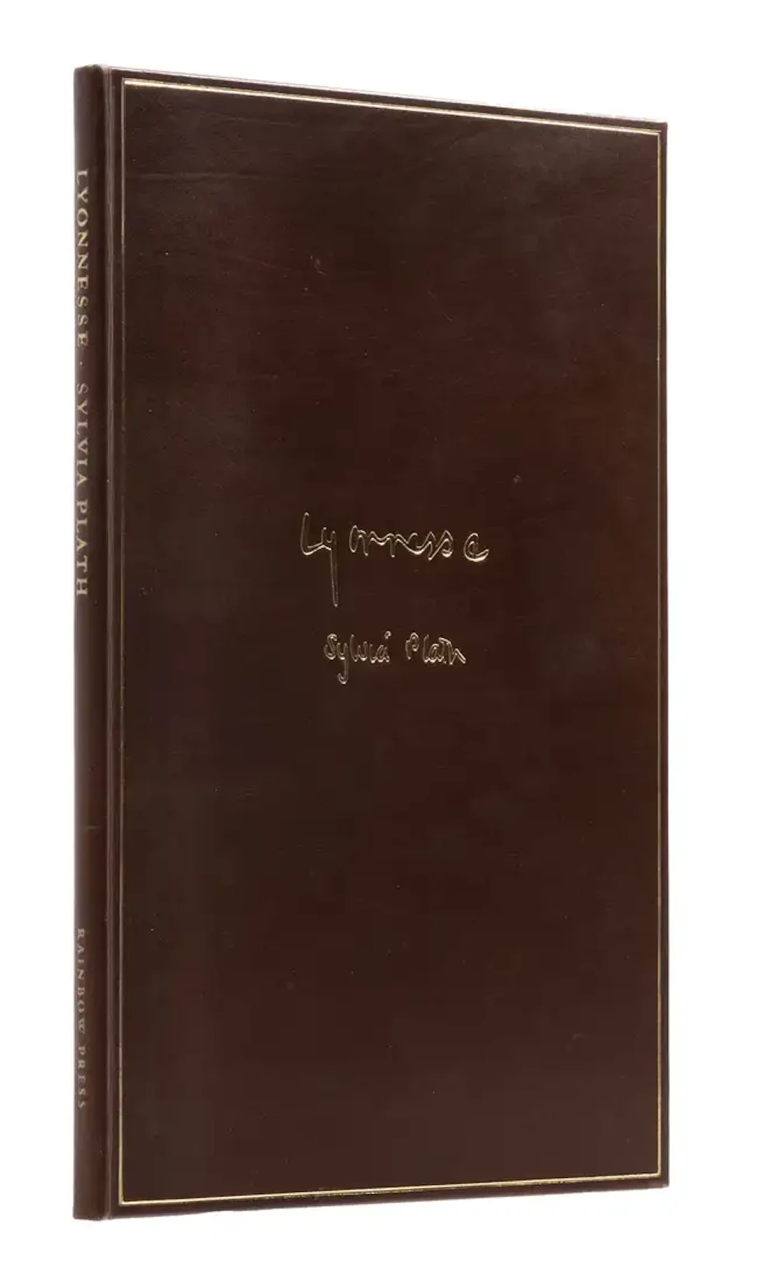 Plath (Sylvia) Lyonnesse, one of 90 copies, from an edition limited