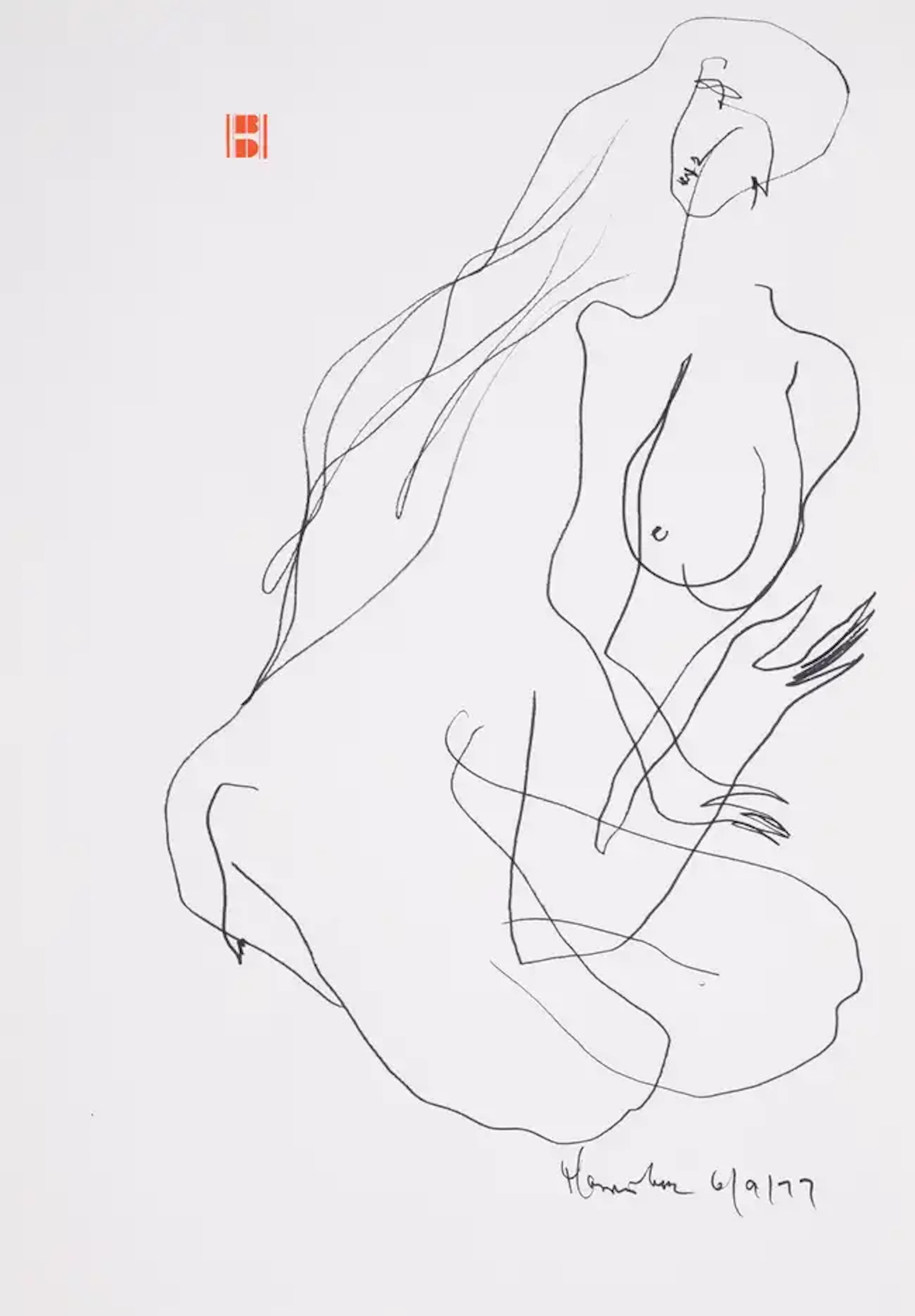 Gogmagog Press.- Cox (Morris) 'Blind Drawings' 1979, [one of only