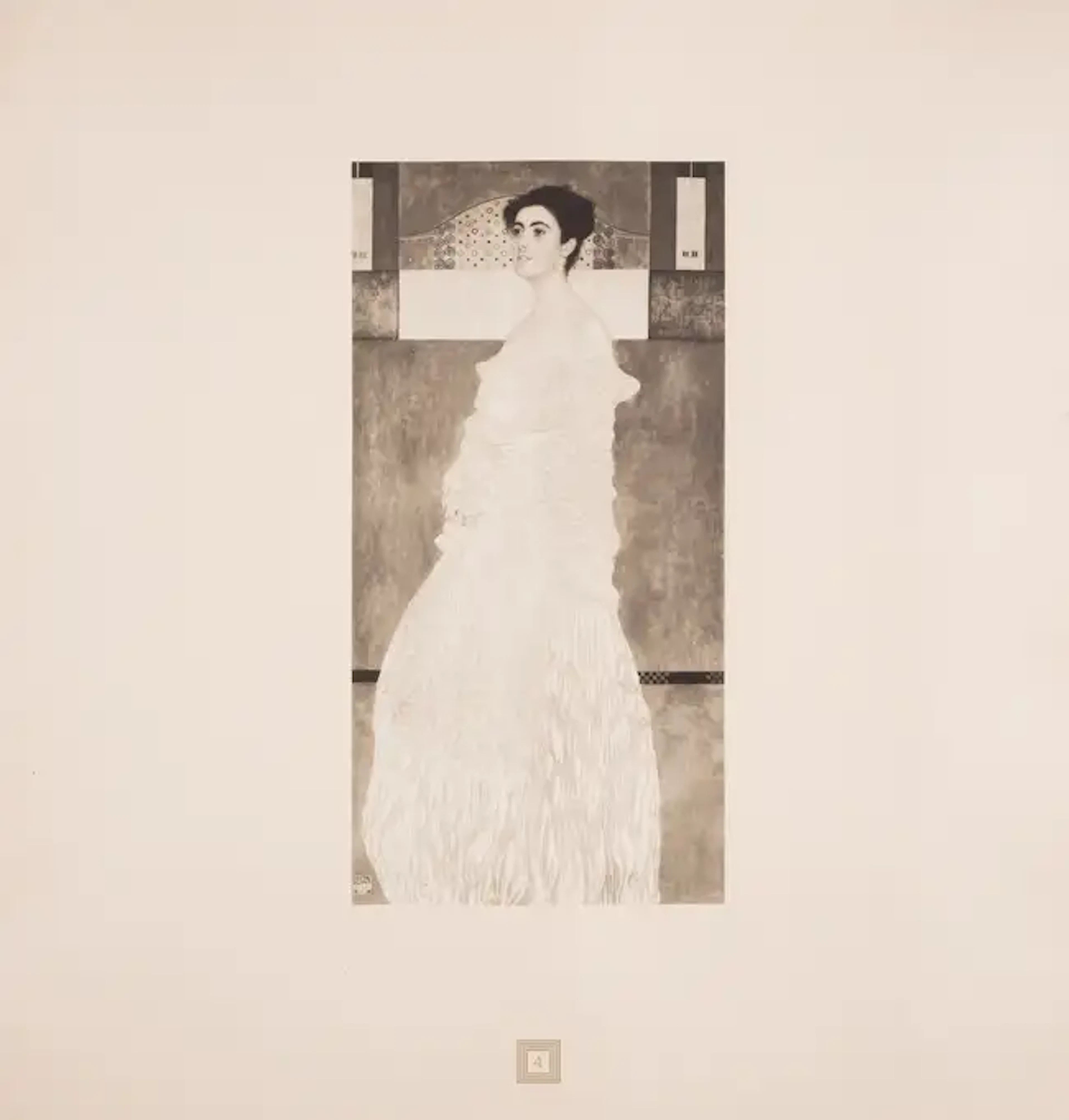 Gustav Klimt (1862-1918) Bildnis Baronin Wittgenstein, from Eine Nachlese