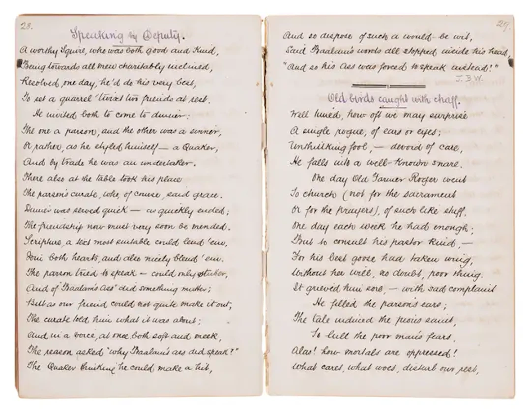 Ireland.- Birch (F., of Leinster) Miscellaneous Scraps, manuscript