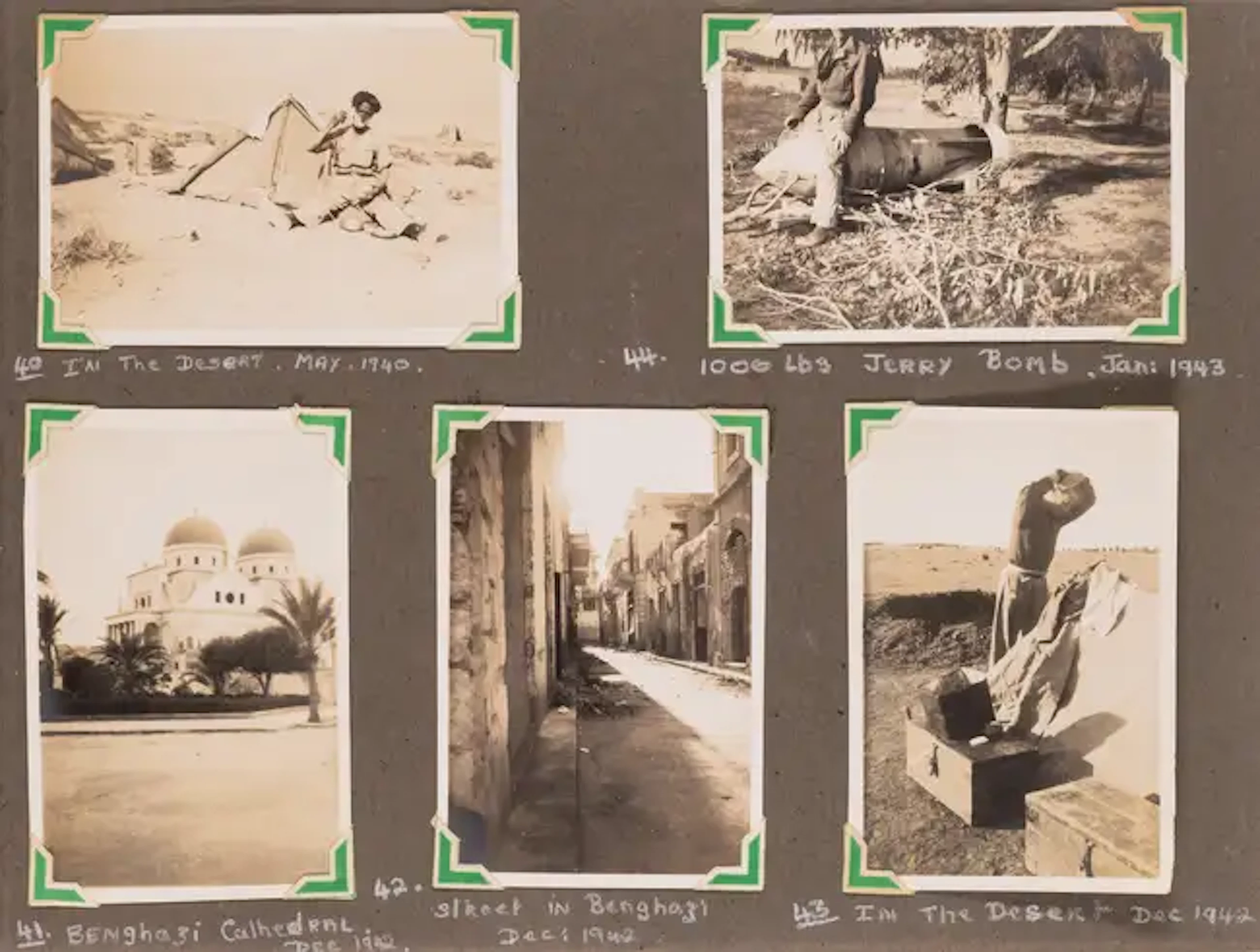 Levant.- Greece and Egypt, c.140 vintage photographic prints, c.1945