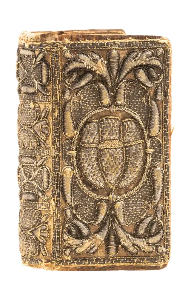 Embroidered Binding.- Kegel (Philipp) Zwölff geistliche Andachten...