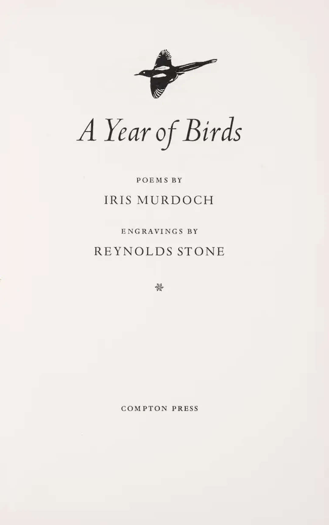 Murdoch (Iris) & Reynolds Stone. A Year of Birds, one of 350 copies