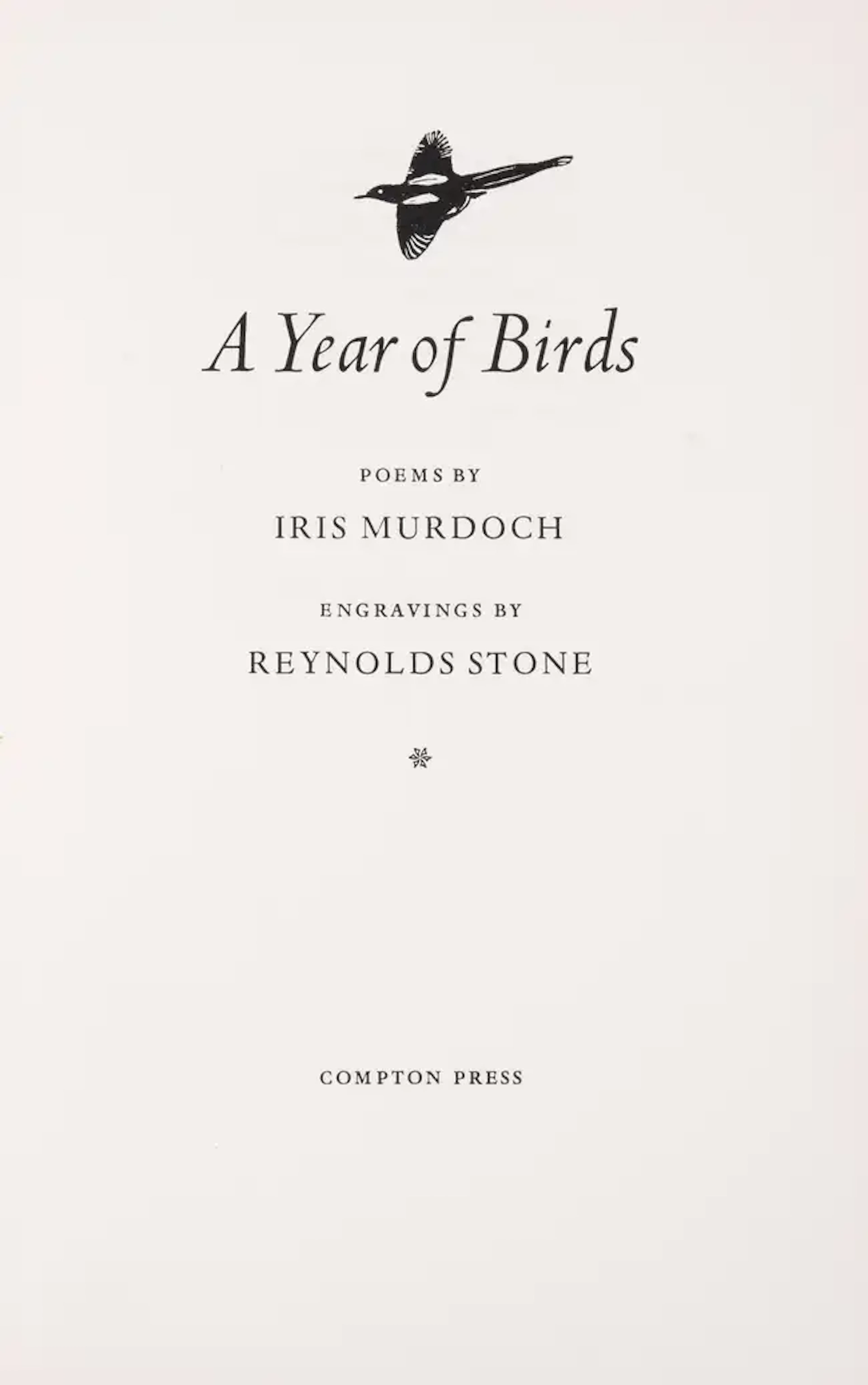 Murdoch (Iris) & Reynolds Stone. A Year of Birds, one of 350 copies