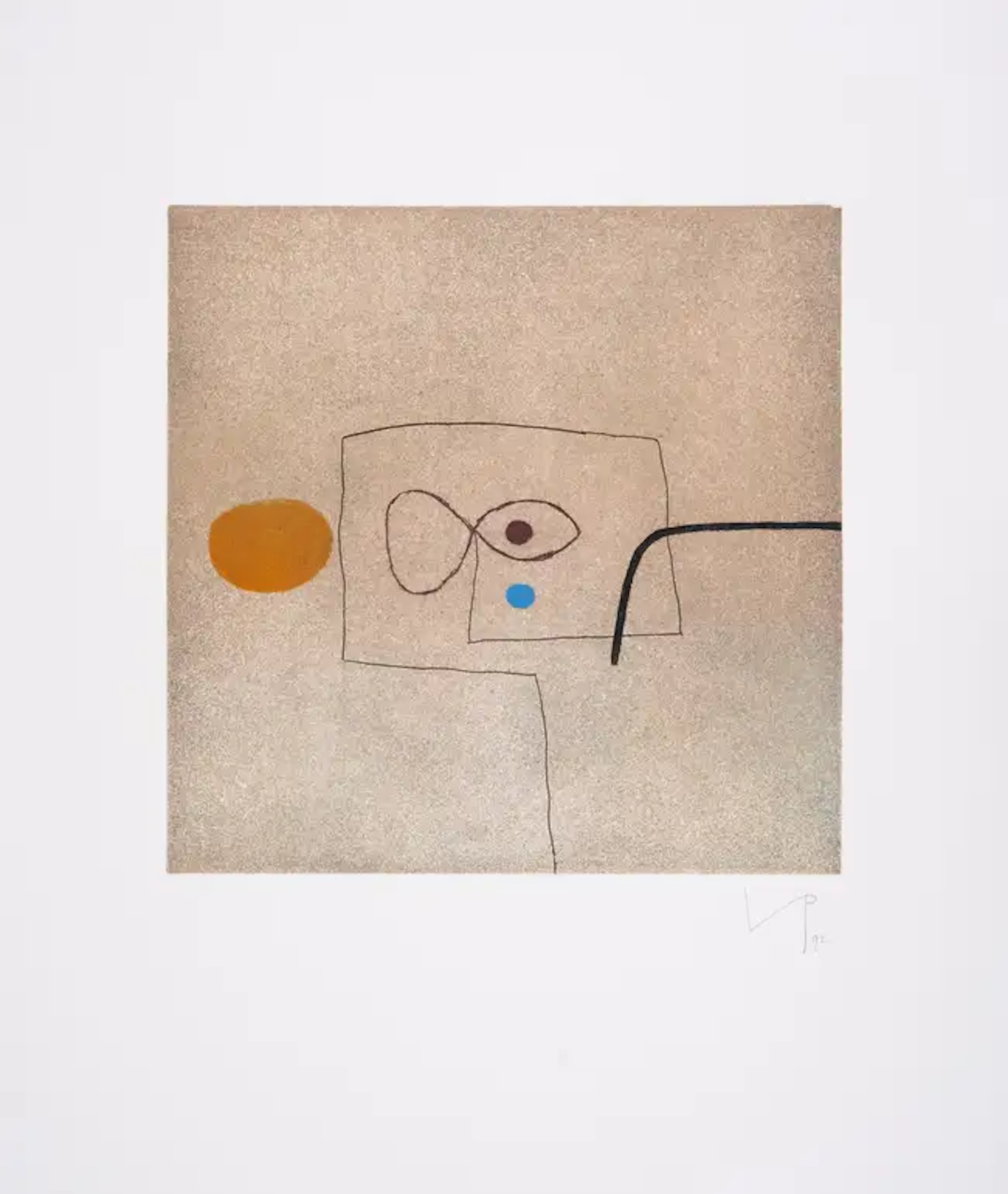 Victor Pasmore (1908-1998) Images on the Wall F, Edition B (Lynton G72f)