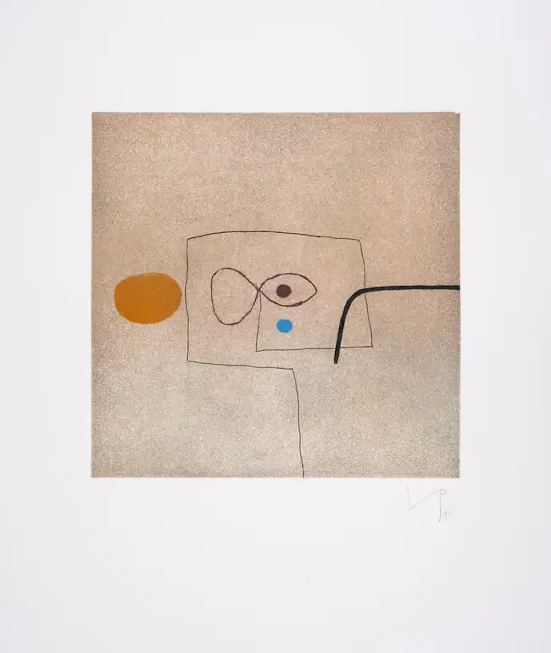 Victor Pasmore (1908-1998) Images on the Wall F, Edition B (Lynton G72f)