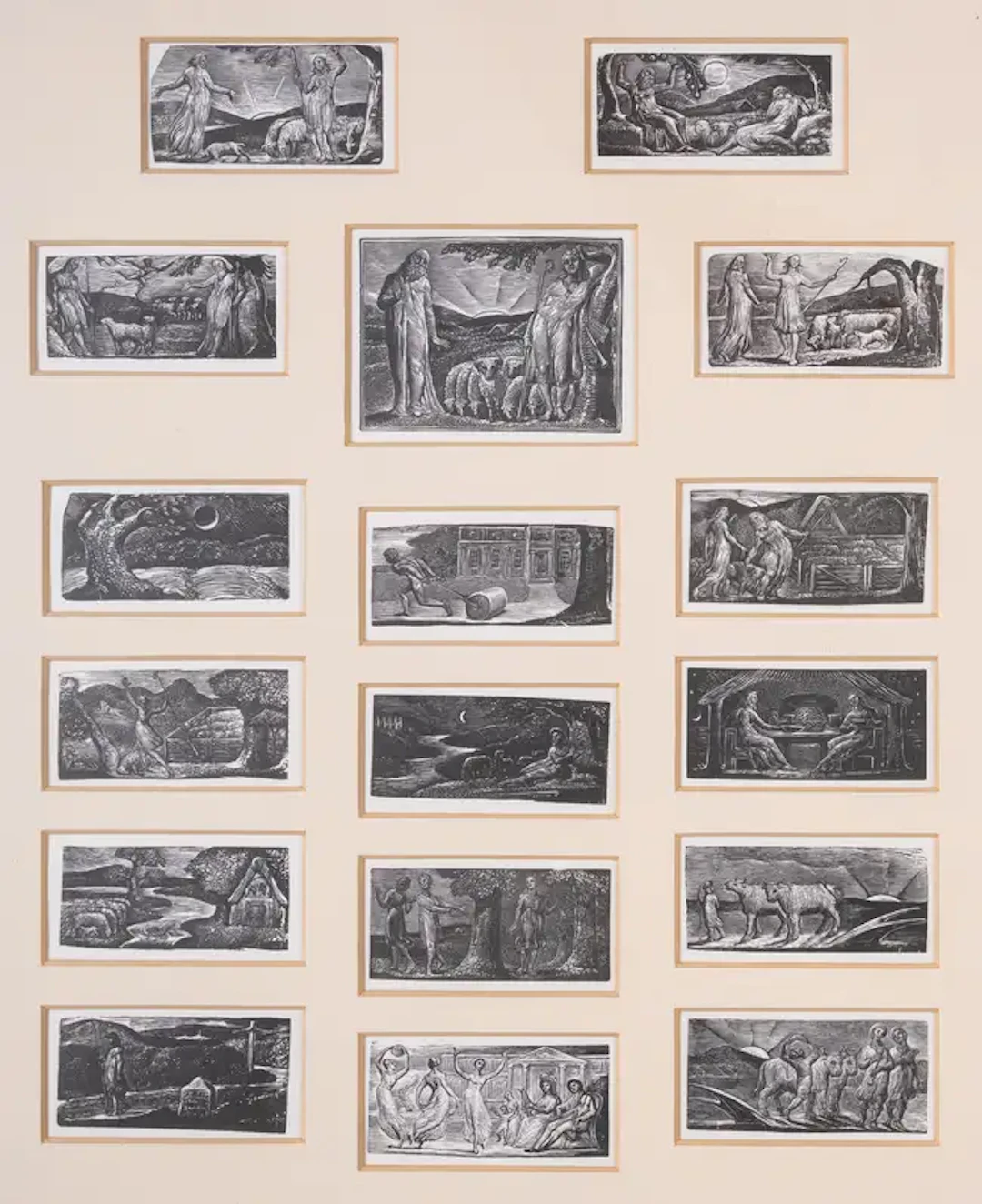 Blake (William) [The Wood Engravings of William Blake for Thornton's