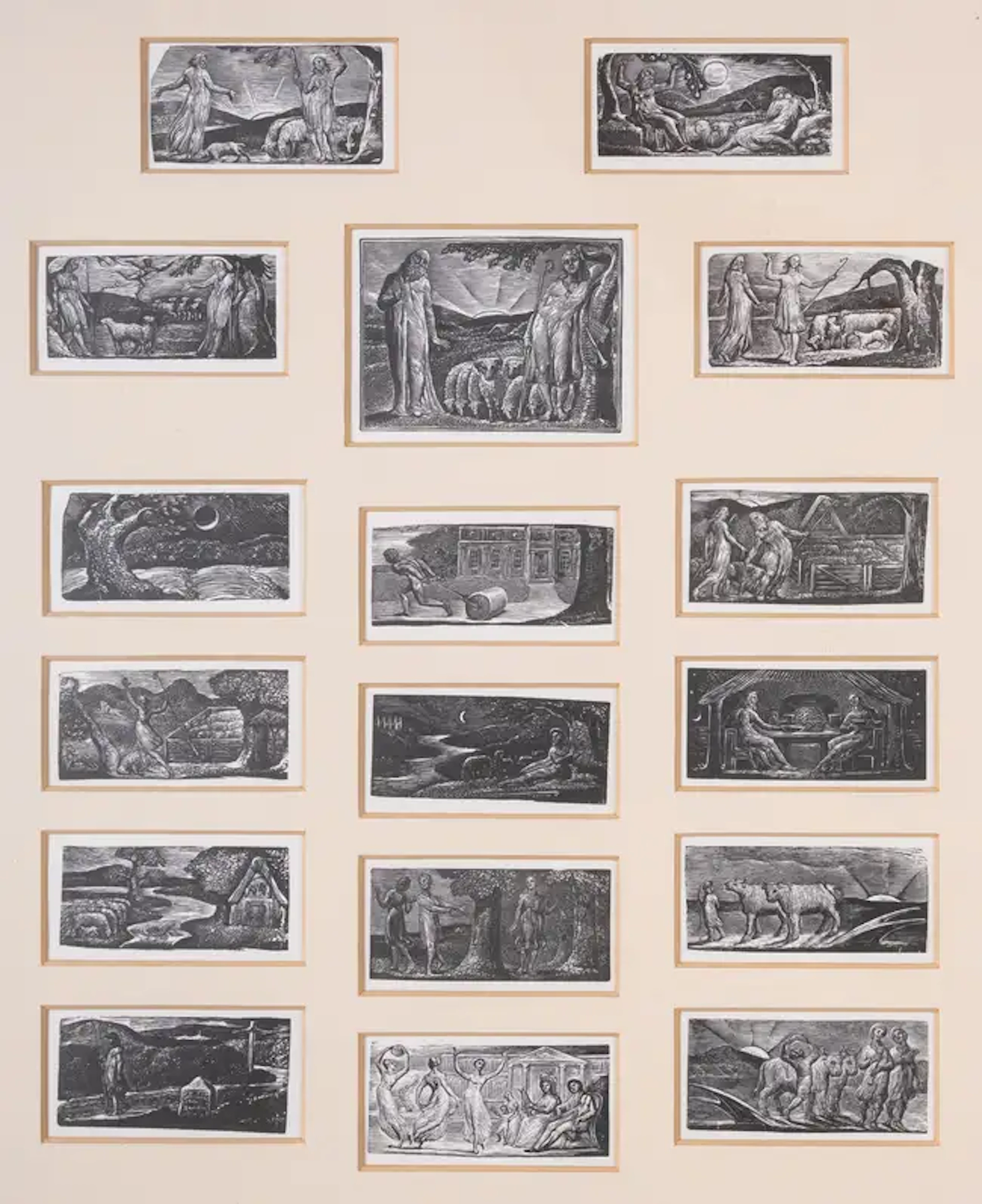 Blake (William) [The Wood Engravings of William Blake for Thornton's