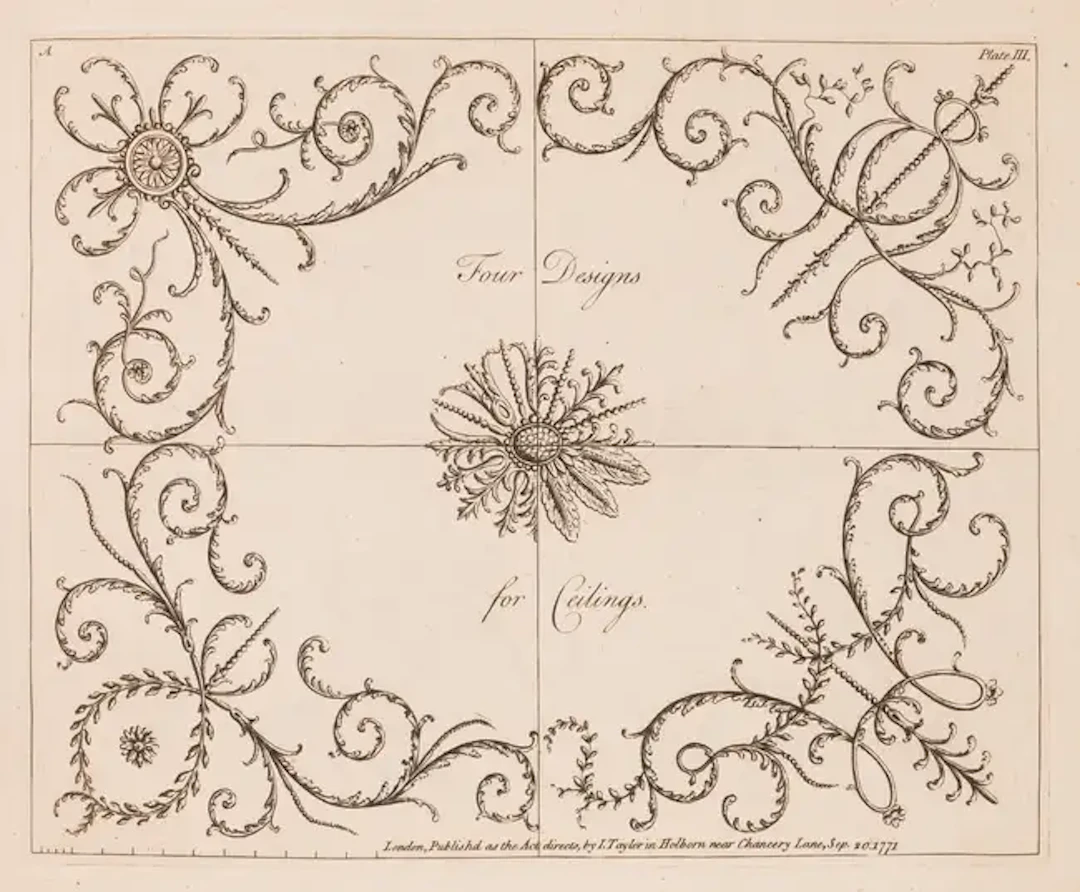 Wallis (N.) A Book of Ornaments in the Palmyrene Taste, first edition