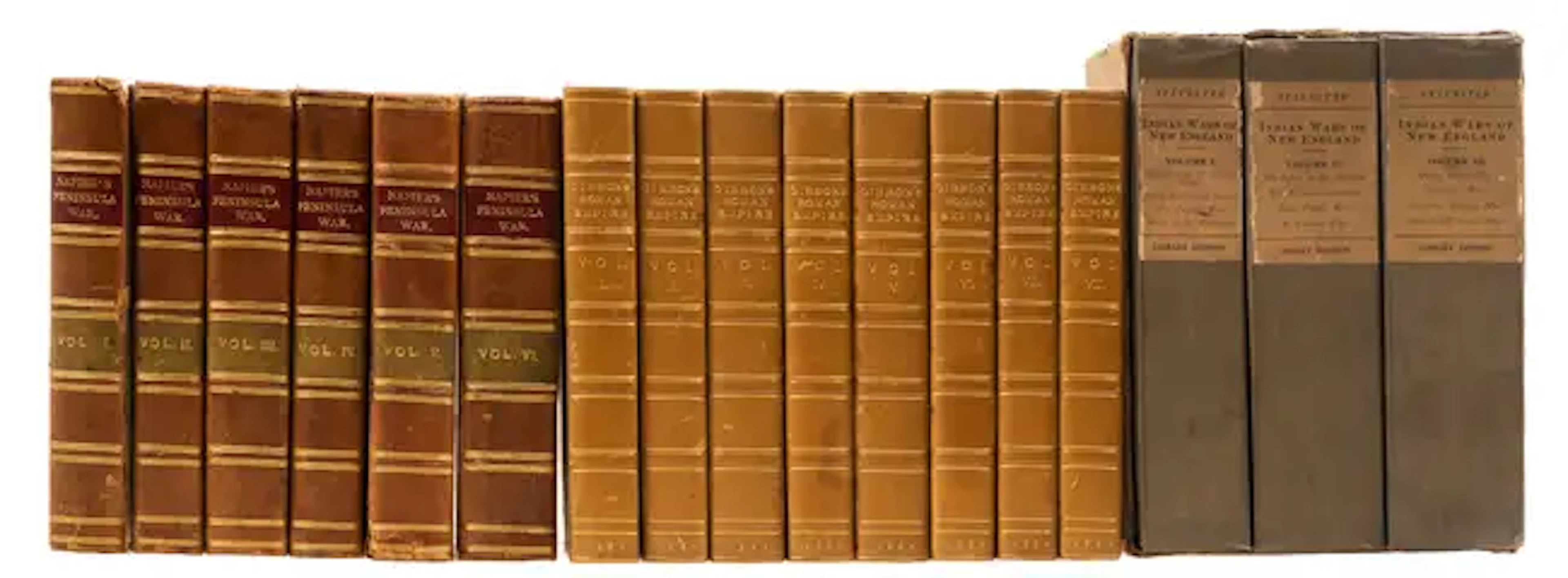 War.- Napier (William) History of the War in the Peninsula, 6 vol.