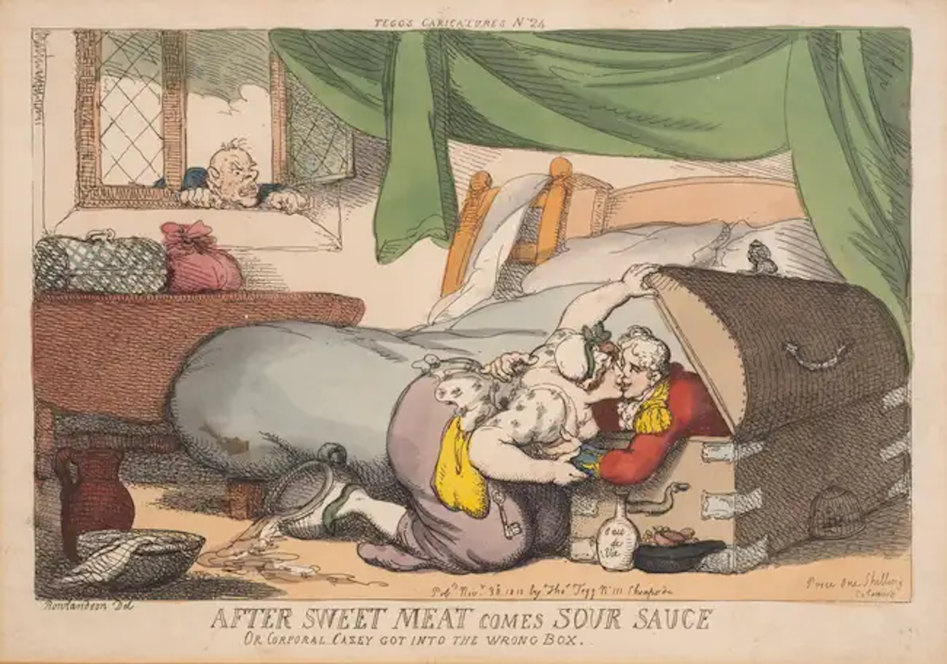 Rowlandson (Thomas) After Sweet Meat comes Sour Sauce; and two others