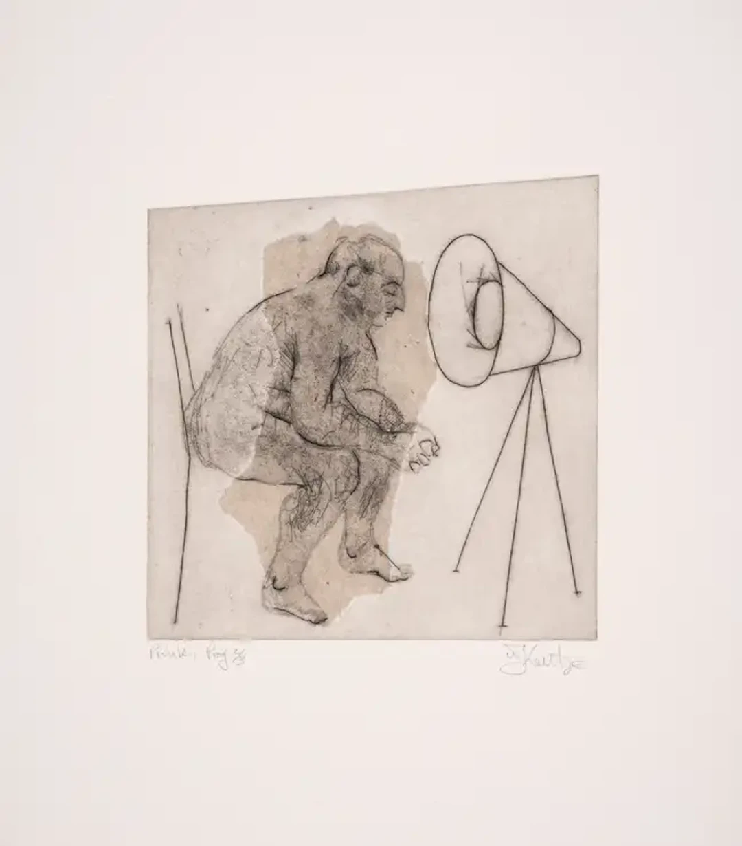 William Kentridge (b.1955) Untitled, from The HMV Set (The Artist