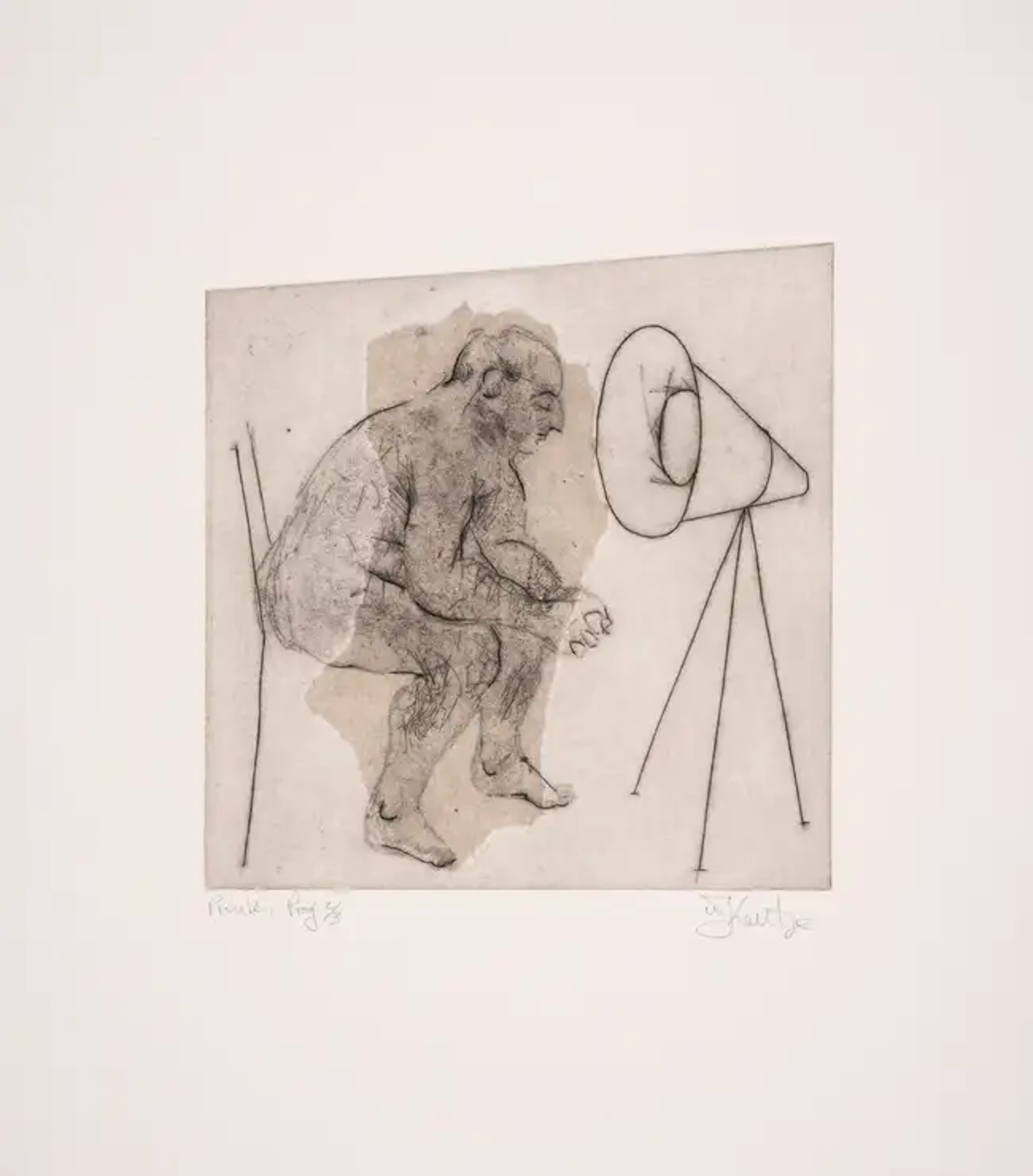 William Kentridge (b.1955) Untitled, from The HMV Set (The Artist