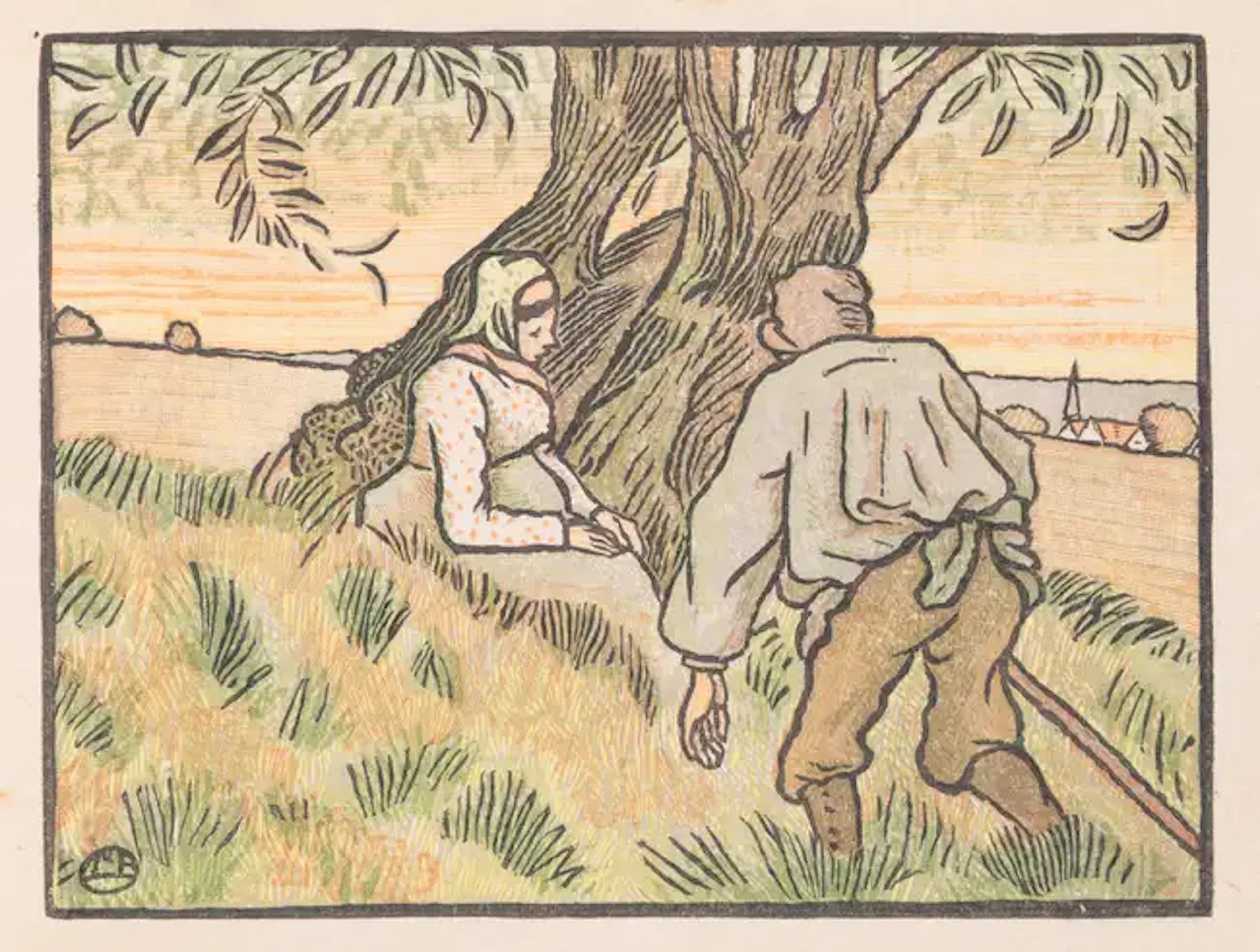 Eragny Press.- Verhaeren (Emile) Les Petits Vieux, one of 200 copies