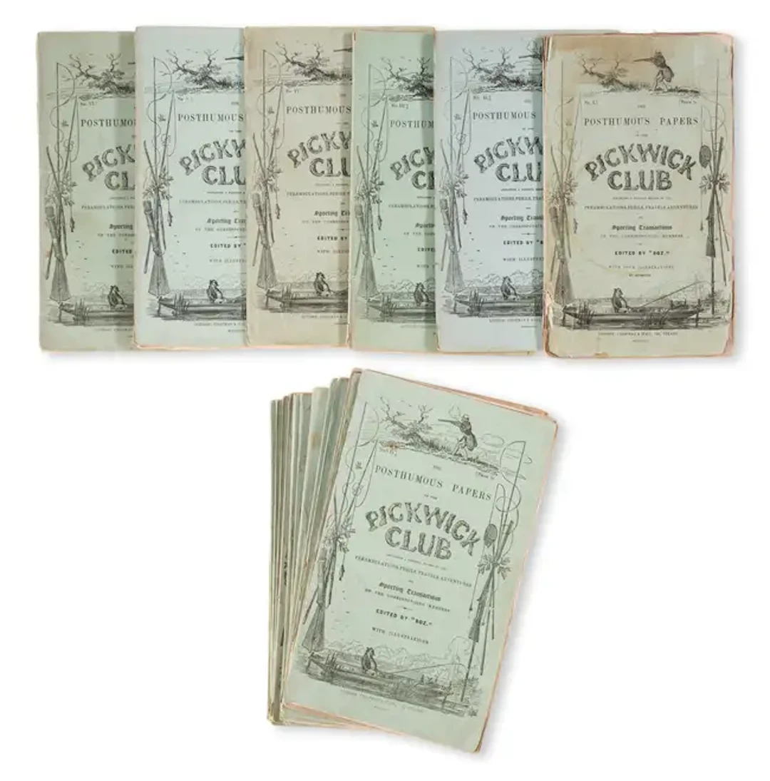 [Dickens (Charles)], "Boz". The Posthumous Papers of the Pickwick