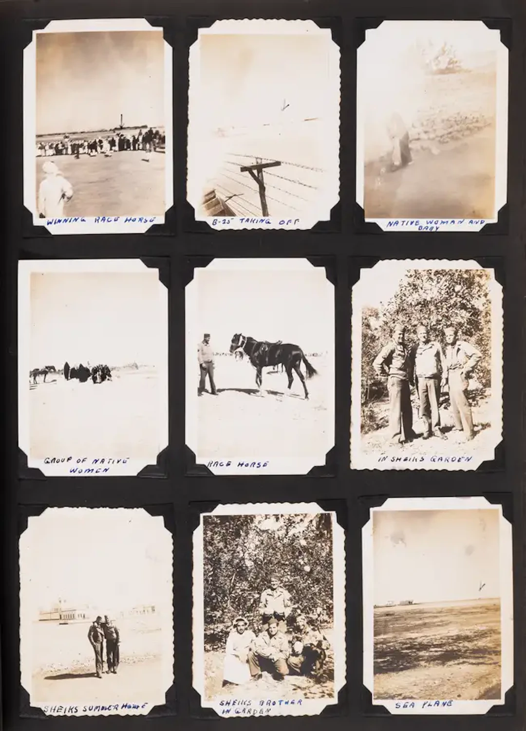 Middle East.- Persian Gulf Command Iran, c.215 vintage photographic