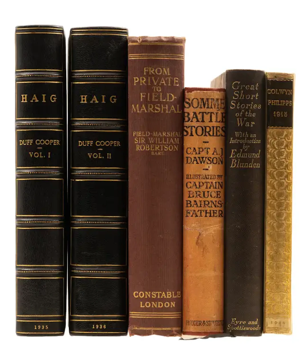 Blunden (Edmund) Great Short Stories of the War, one of 250 copies
