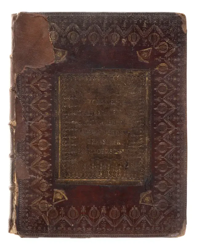 Masonic Binding.- Black, (Robert, binder).- Anderson (James) The Constitutions
