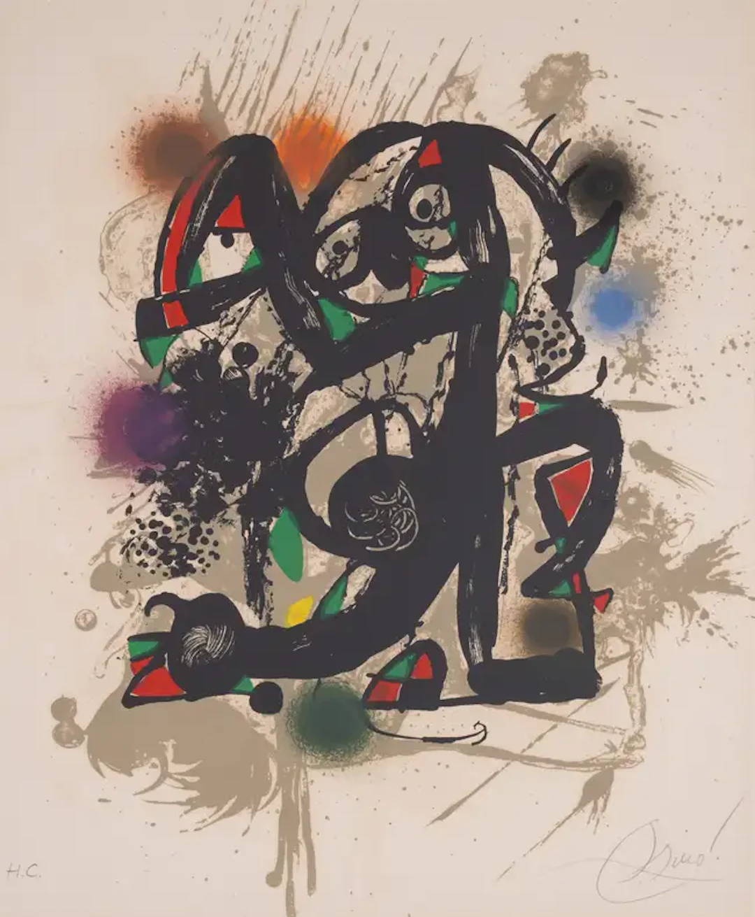 Joan Miró (1893-1983) Untitled, from Lithographe III (Mourlot 1118; Cramer 230)
