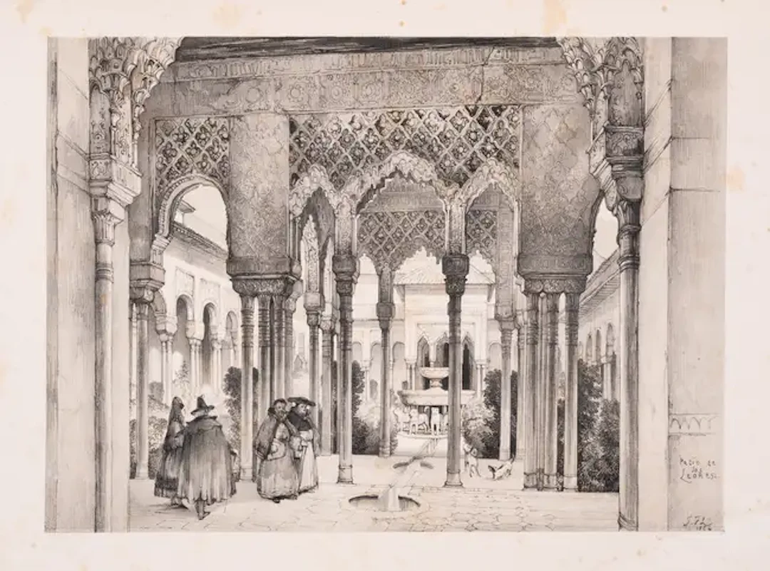 Spain.- Lewis (John Frederick) Sketches and Drawings of the Alhambra