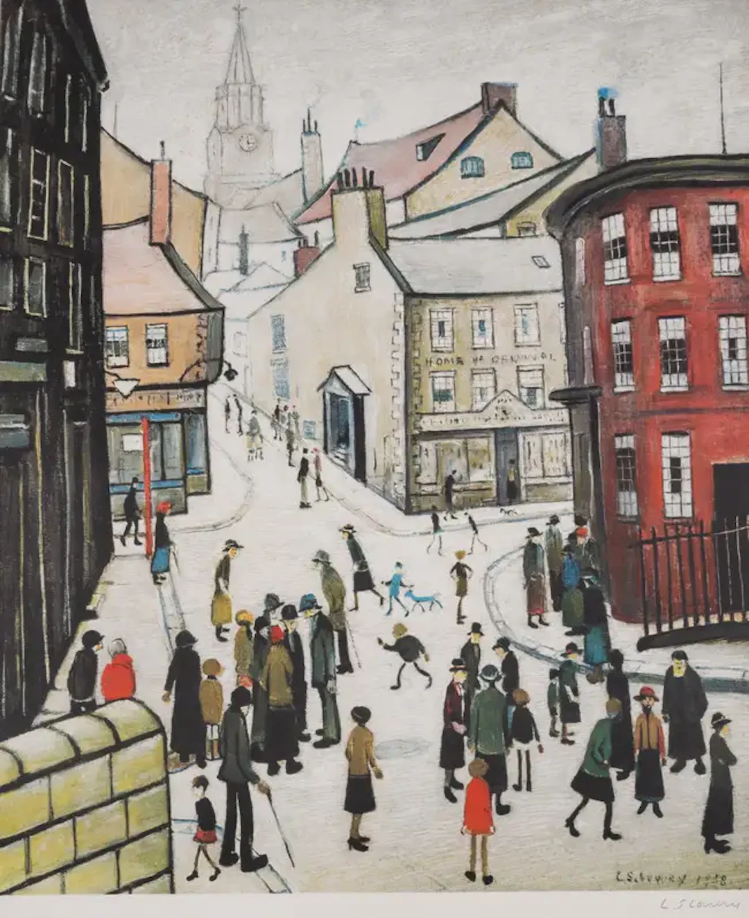 Laurence Stephen Lowry (1887-1976) Berwick-on-Tweed