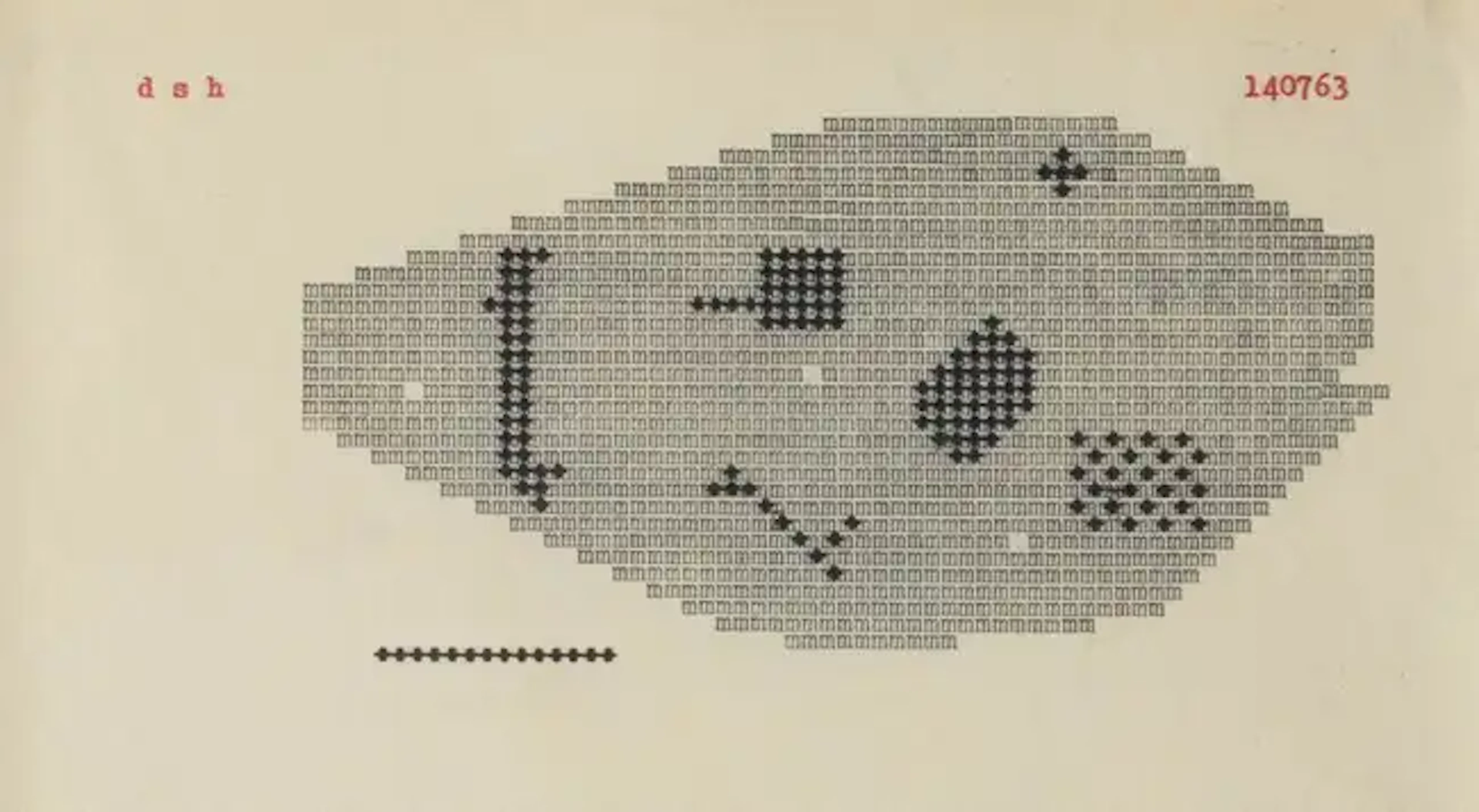 Dom Sylvester Houédard (1924-1992) Typestract 140763