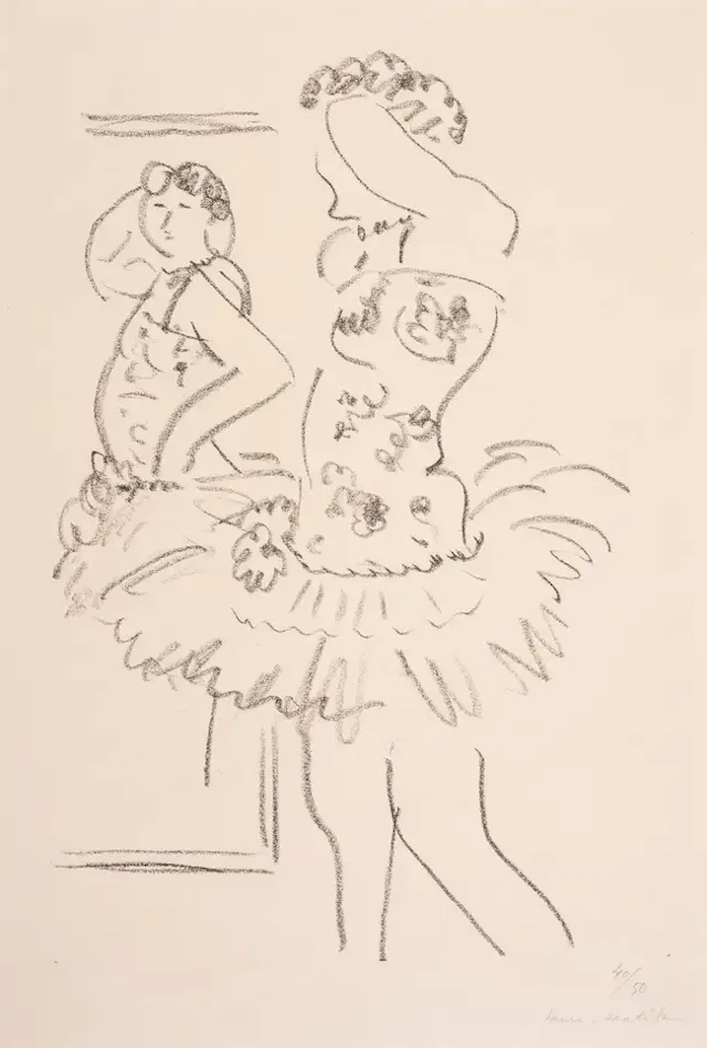 Henri Matisse (1869-1954) Danseuse au Miroir (Duthuit 492)