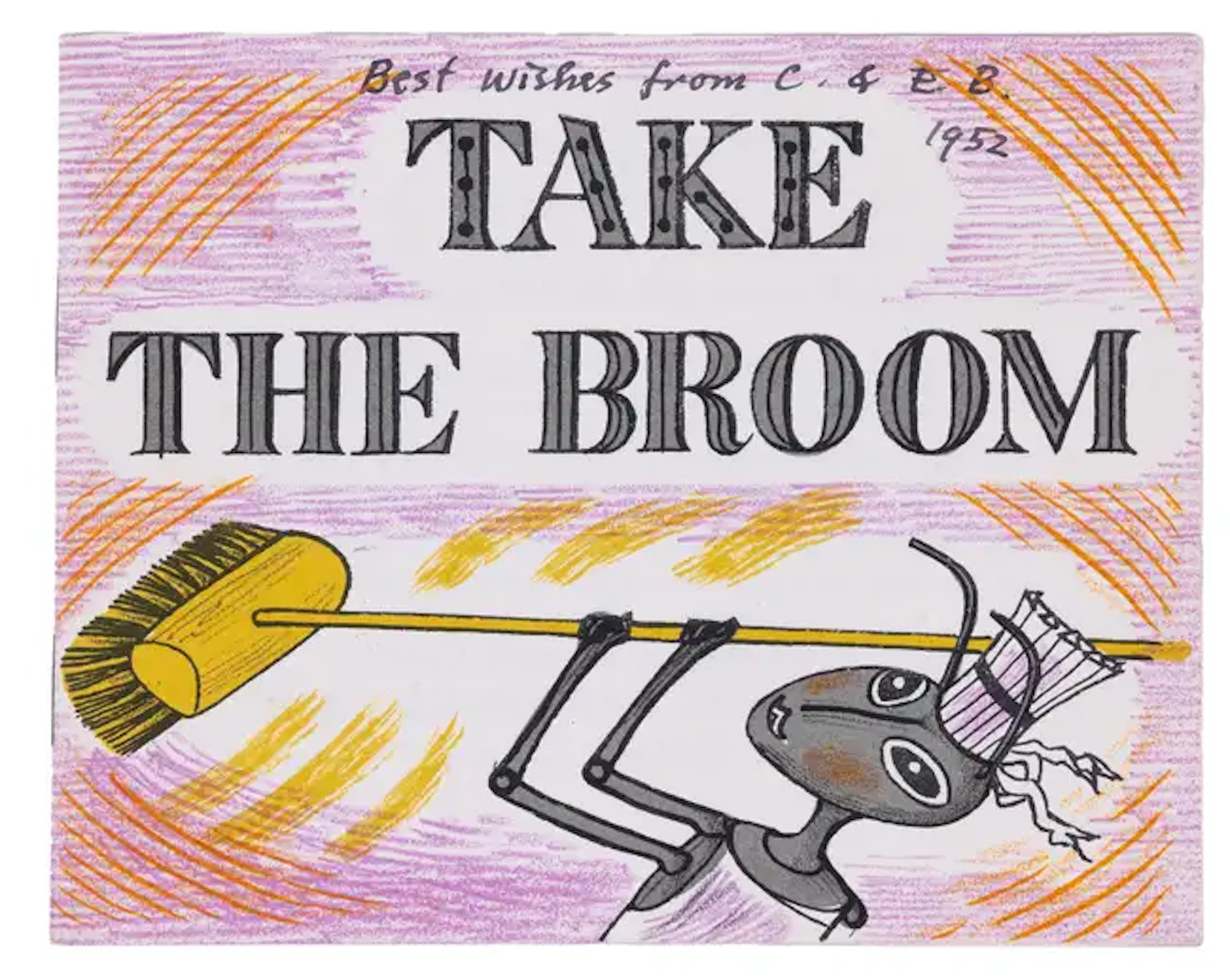 Bawden (Edward) Take the Broom, first edition, one of 100 copies for