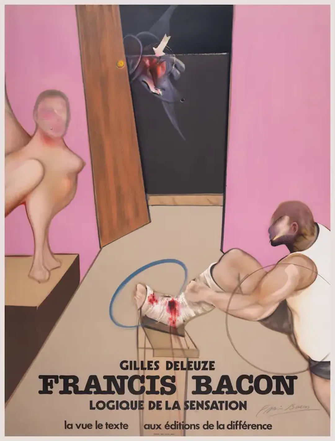 Francis Bacon (1909-1992) Œdipe et le Sphinx d'après Ingres (see Sabatier 18)