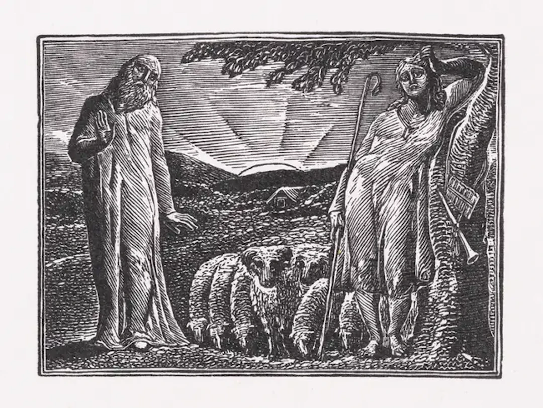 Blake (William) The Wood Engravings...for Thornton's Virgil 1821