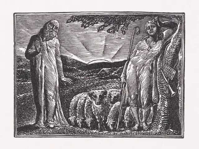 Blake (William) The Wood Engravings...for Thornton's Virgil 1821