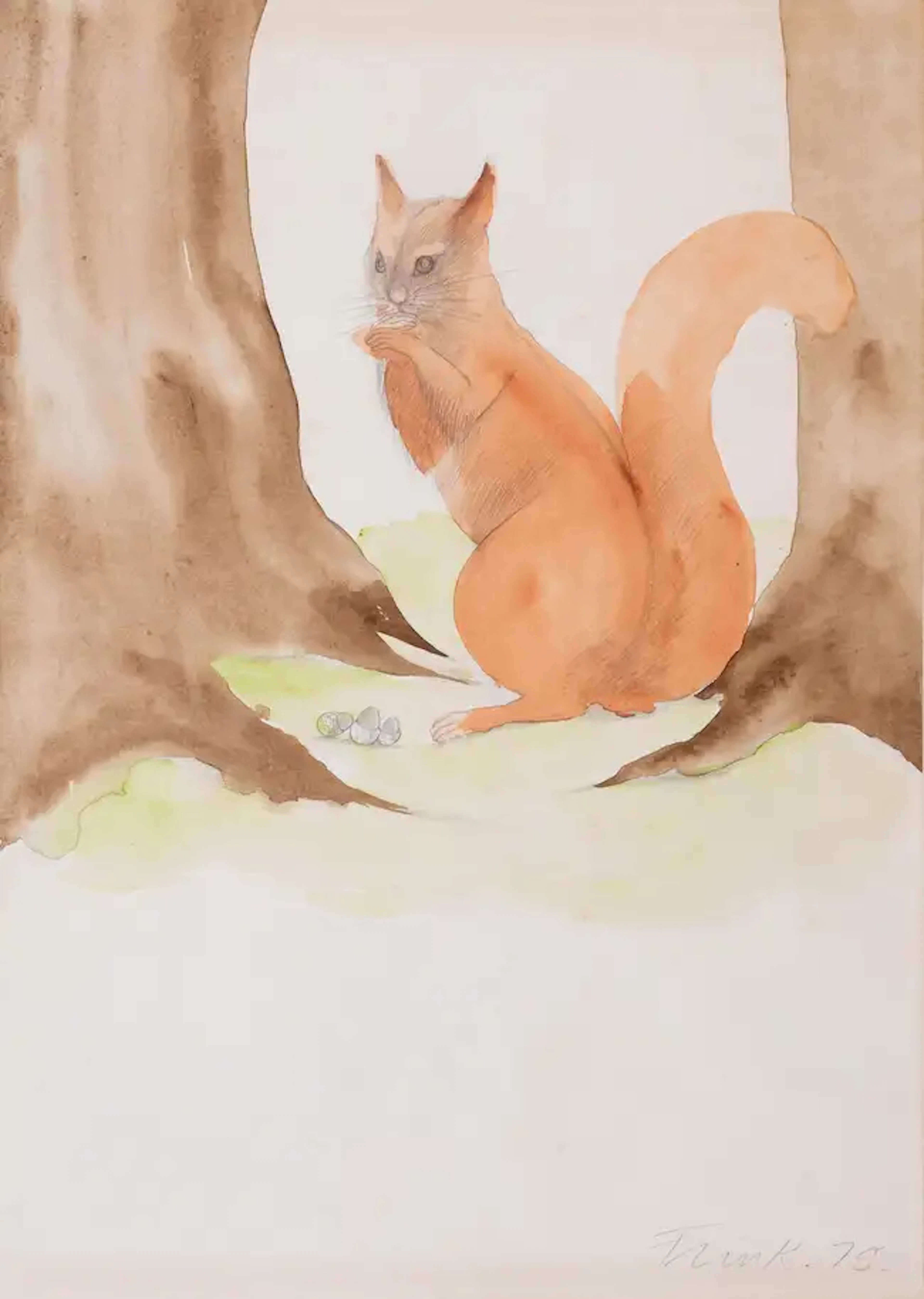 Elisabeth Frink (1930-1993) Red Squirrel