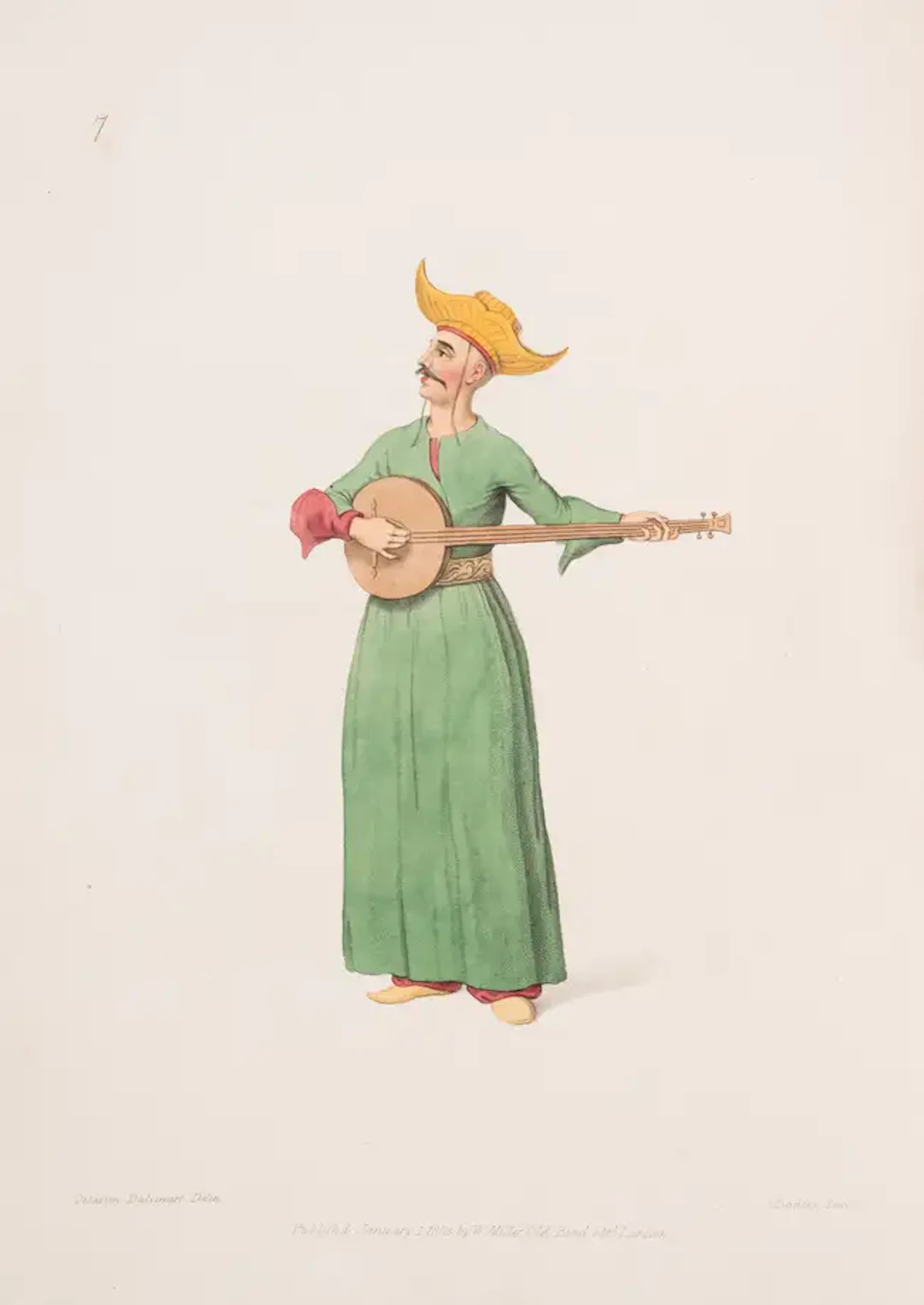 Turkey.- [Dalvimart (Octavien)] The Costume of Turkey [&] The Military