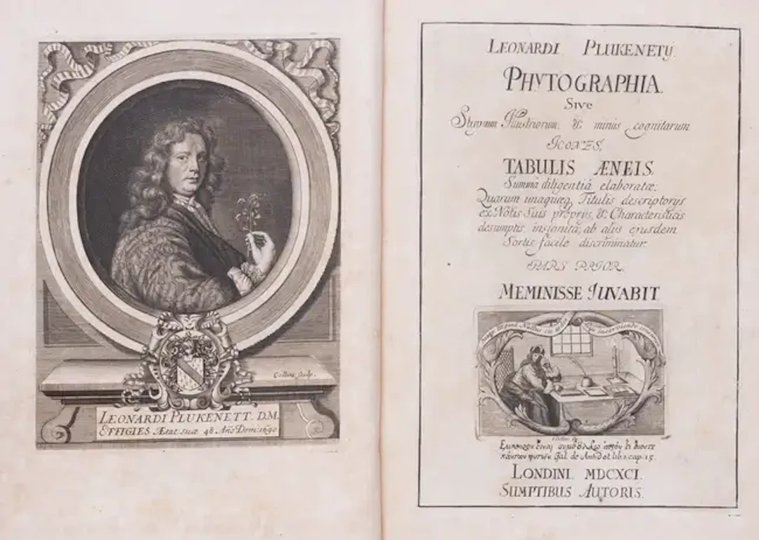 Botany.- Plukenet (Leonard) Opera omnia botanica, 6 vol. in 4, first