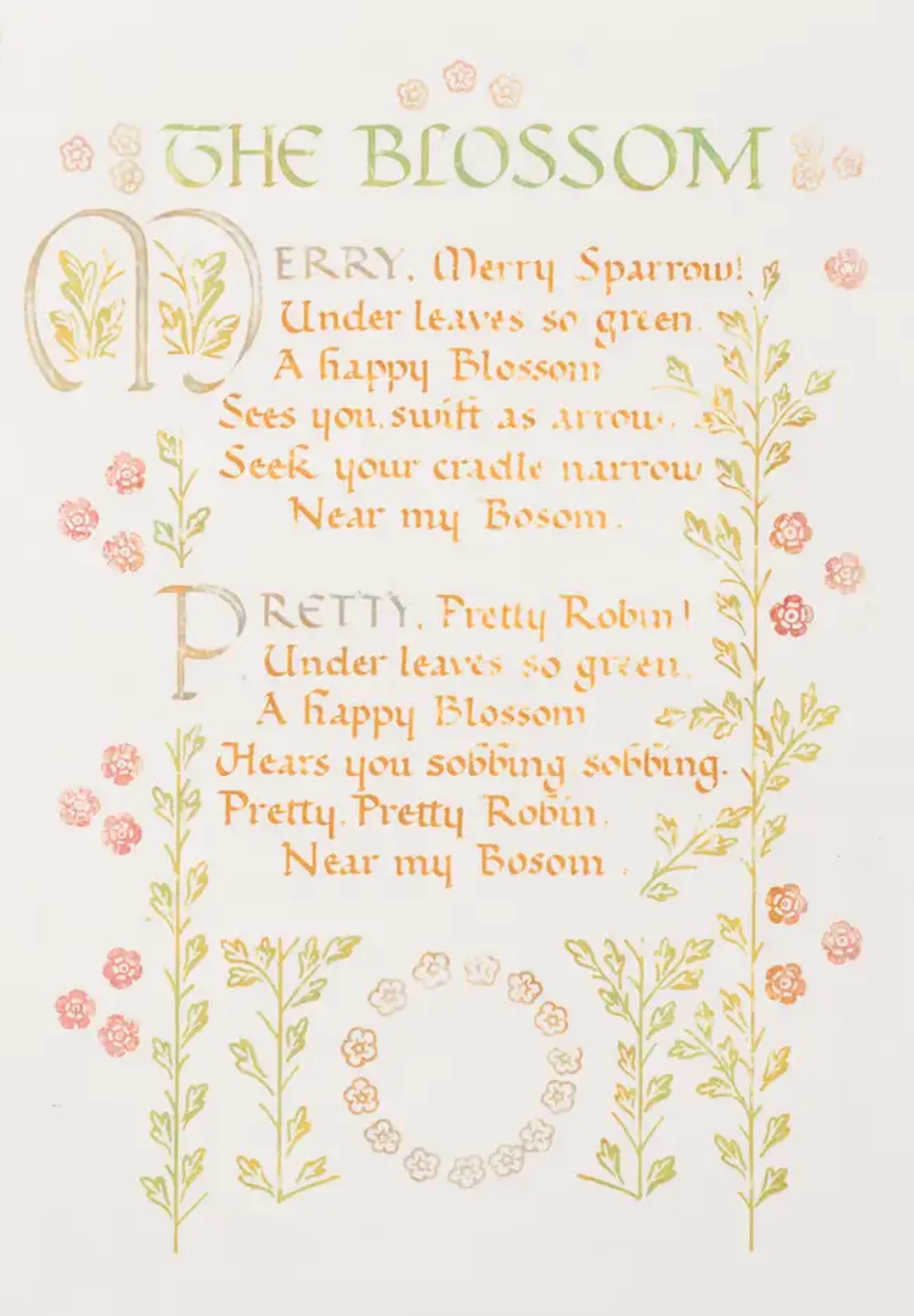 Pear Tree Press.- Blake (William) Songs of Innocence, number 13 of