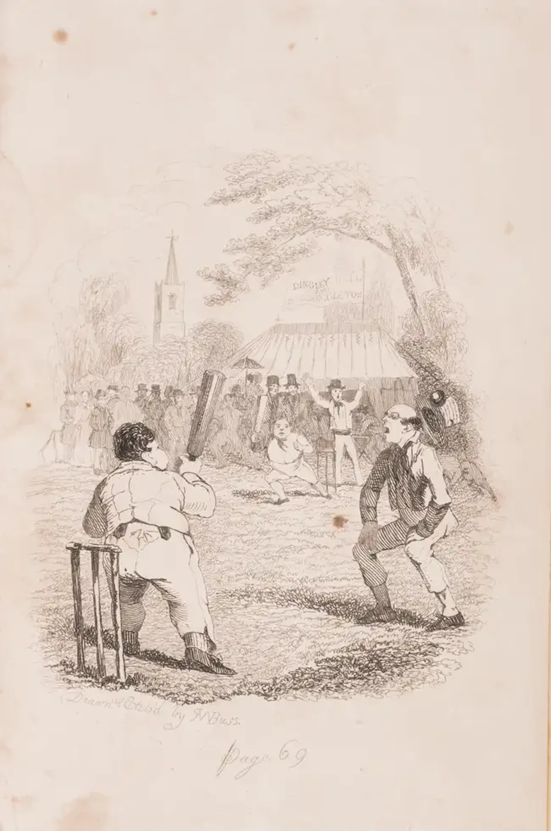 Dickens (Charles) The Posthumous Papers of the Pickwick Club, first