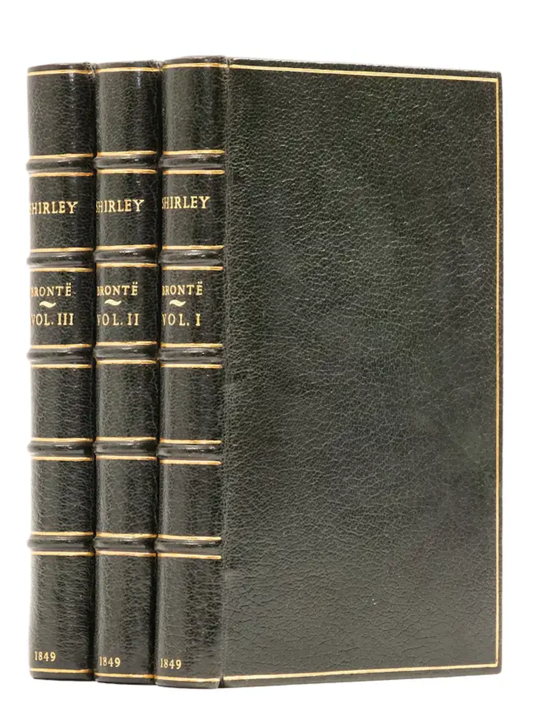 [Brontë (Charlotte)], "Currer Bell". Shirley. A Tale., 3 vol., first