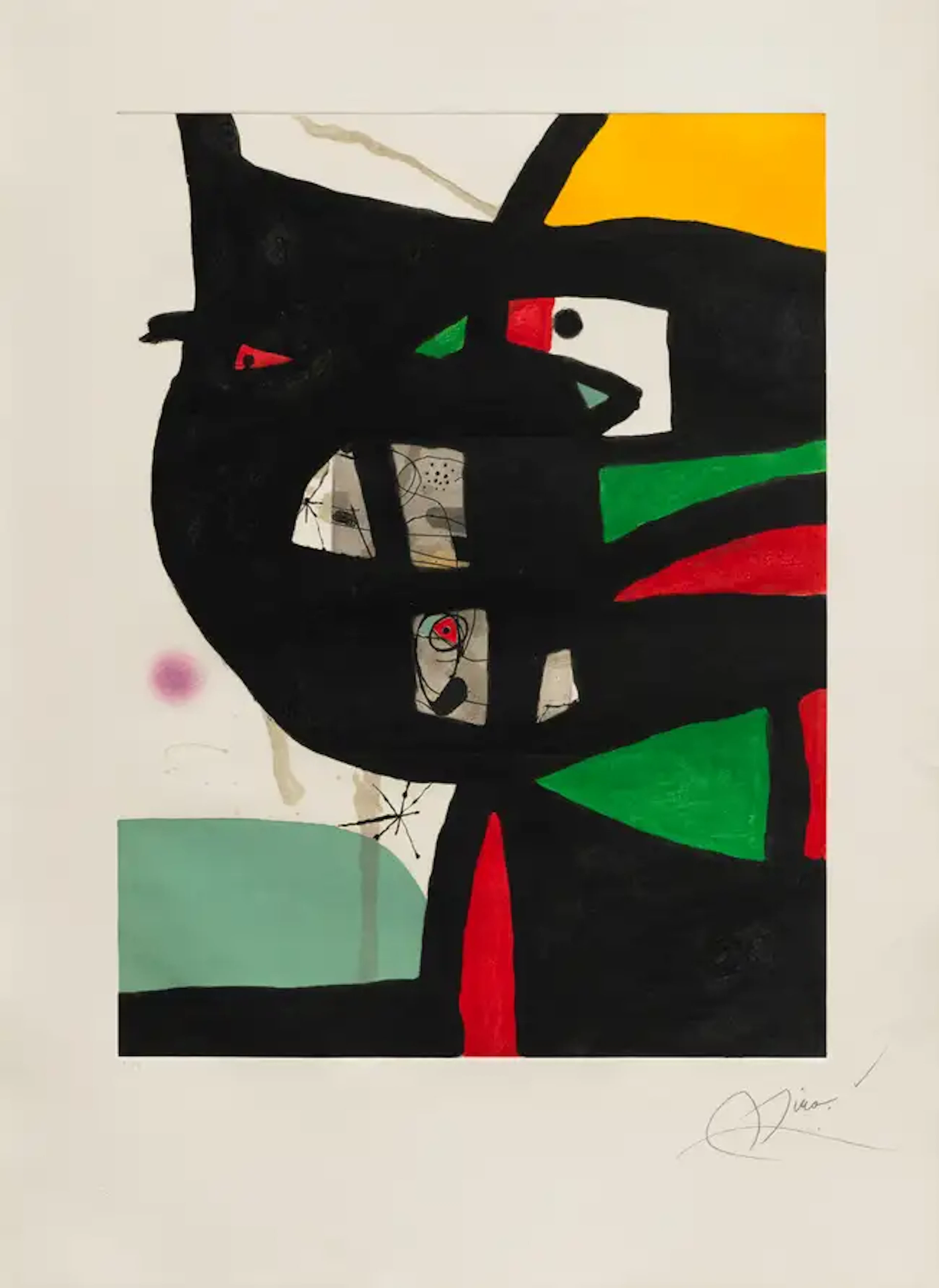 Joan Miró (1893-1983) Fundació Palma I (Dupin 1305)