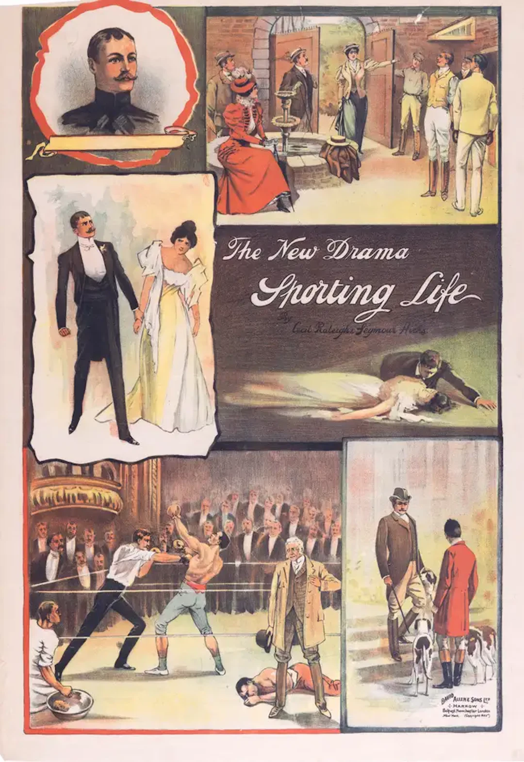 Theatre.- Raleigh (Cecil) & Seymour Hicks, Sporting Life, lithographed