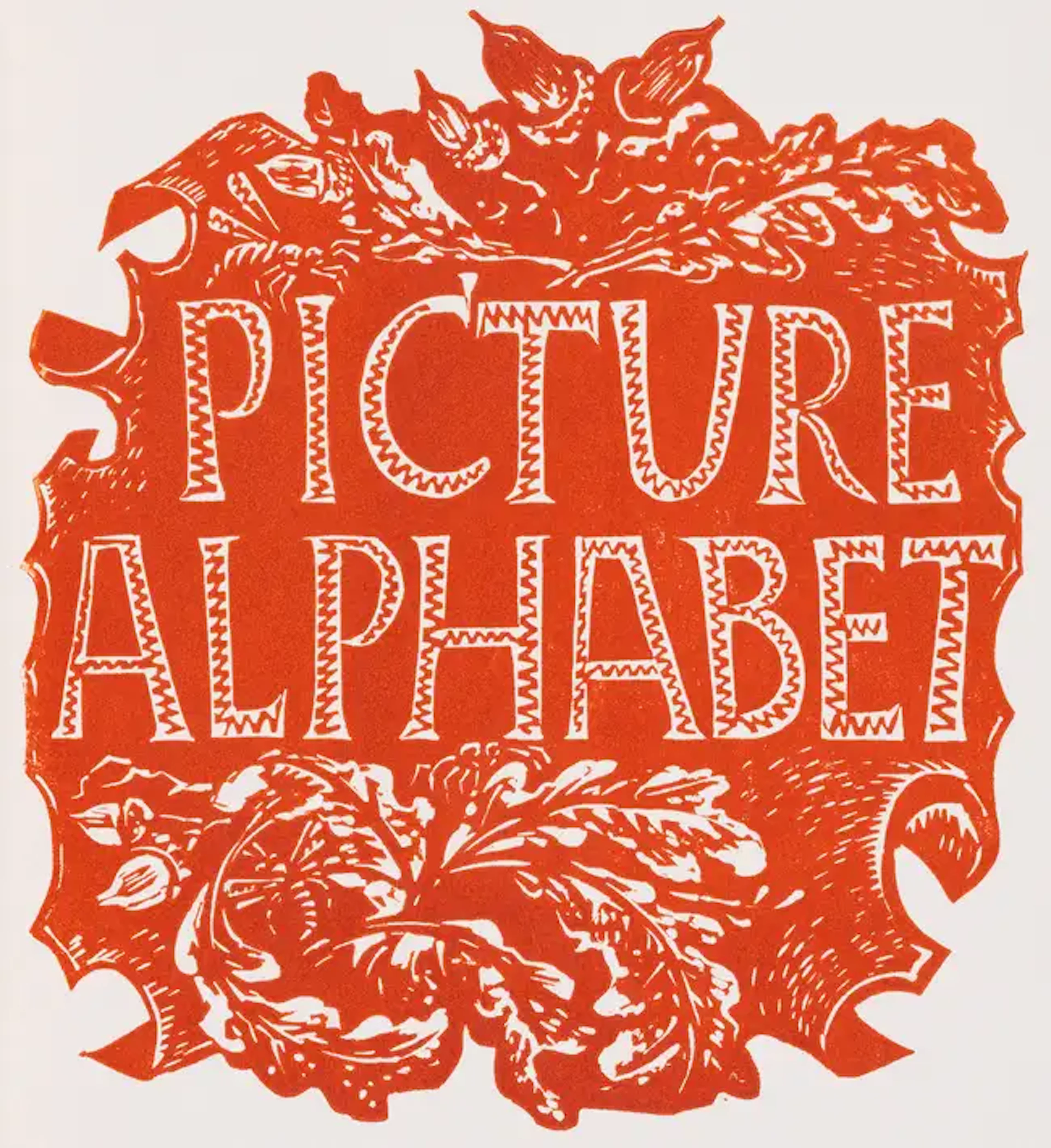 Whittington Press.- Weissenborn (Hellmuth) Picture Alphabet, one of