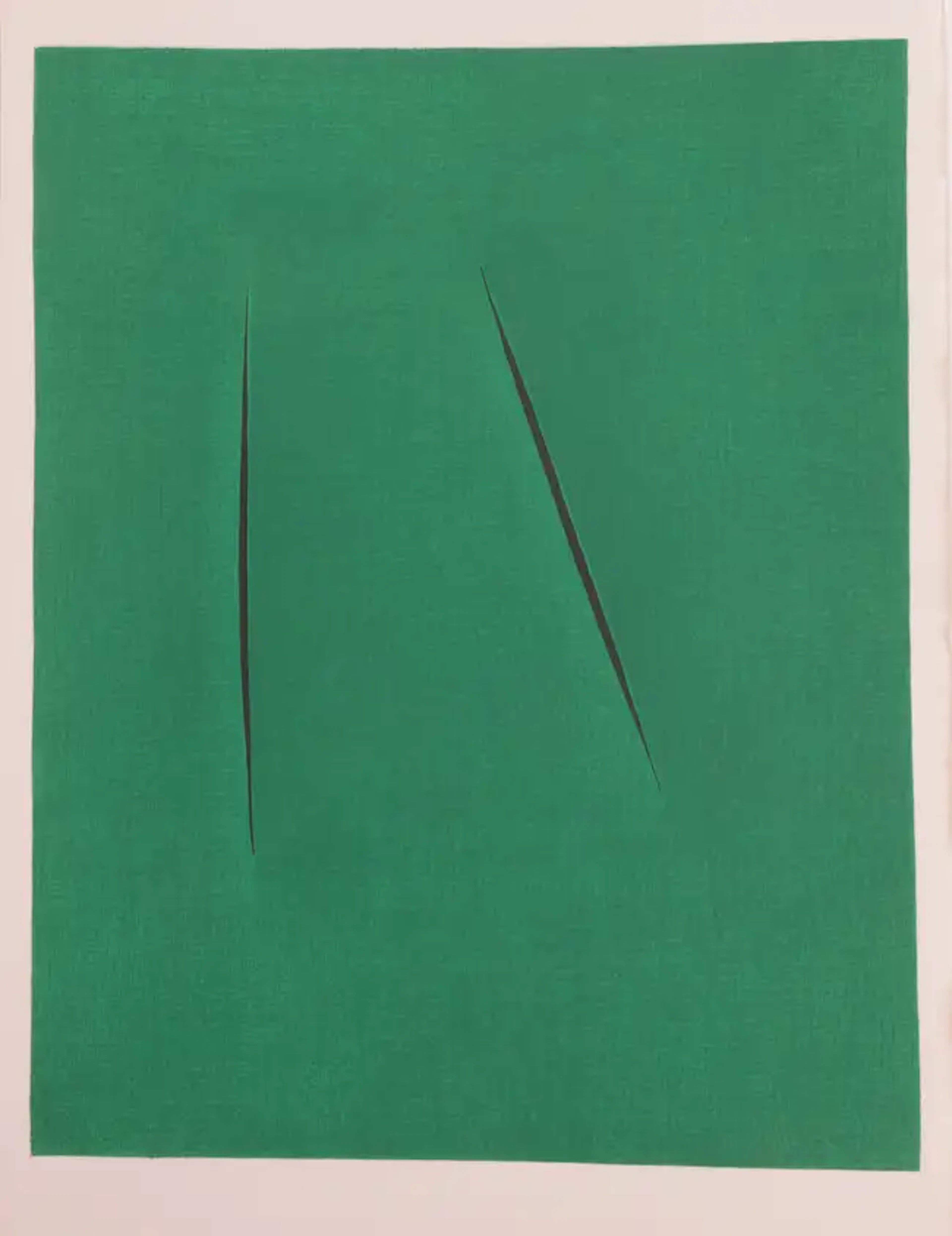 Lucio Fontana (1899-1965) after. Concetto Spaziale