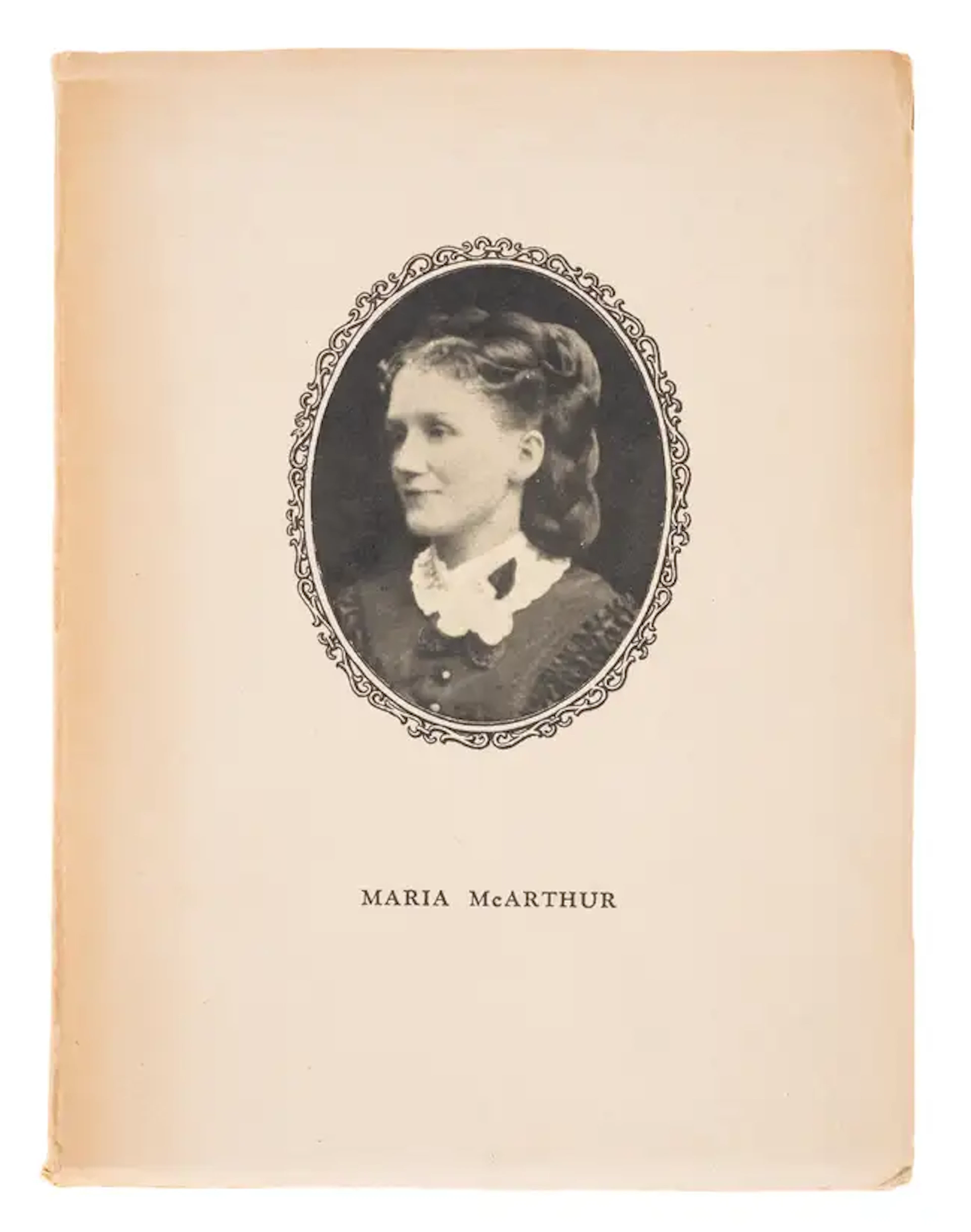 Voyages.- McArthur (Maria) [Maria McArthur's Journal from Tahiti to