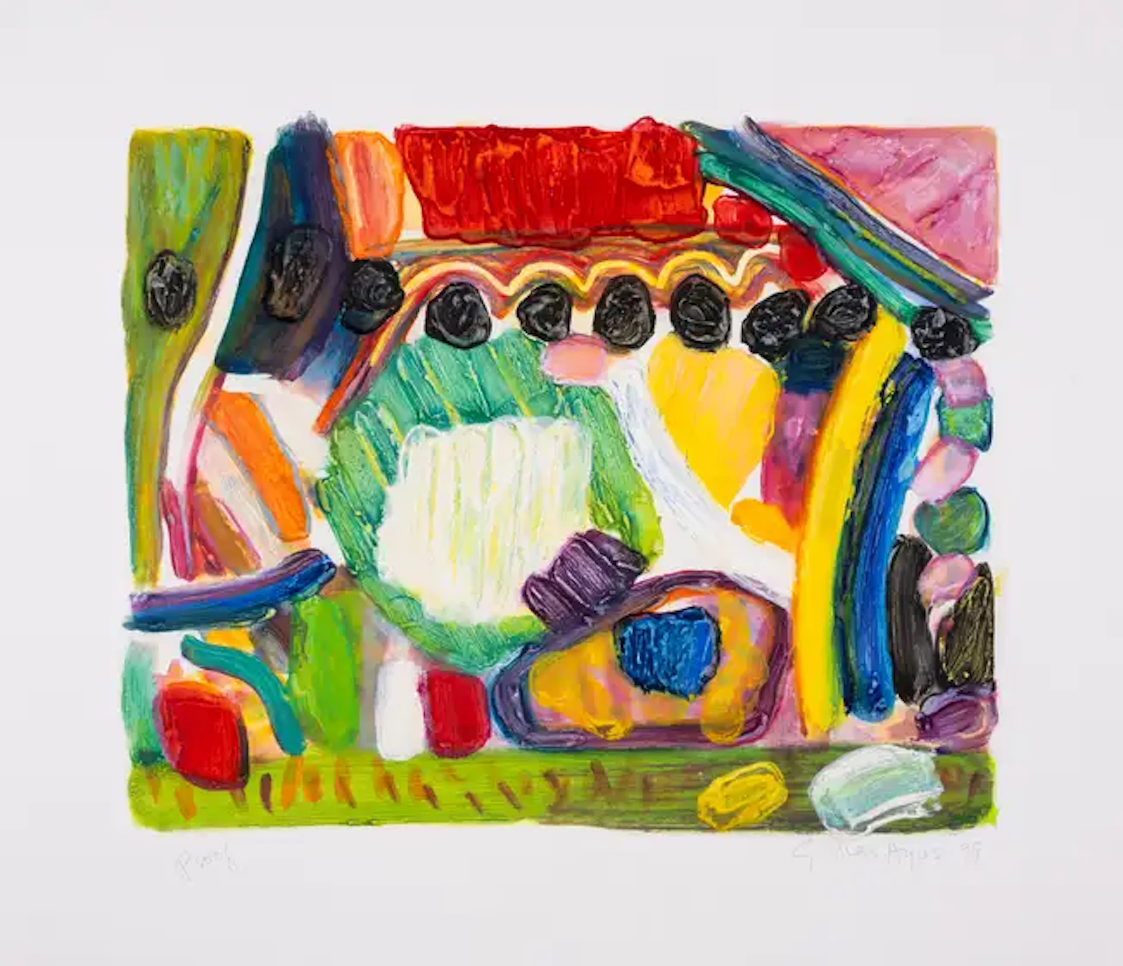 Gillian Ayres (1930-2018) Greenwell's Glory (Cristea 8)