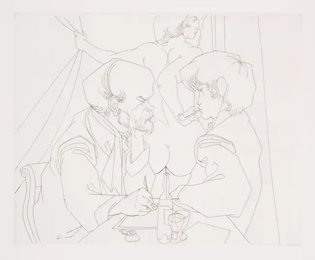 Verlaine (Paul) Femmes/Hombres, one of 85 copies signed by the artist